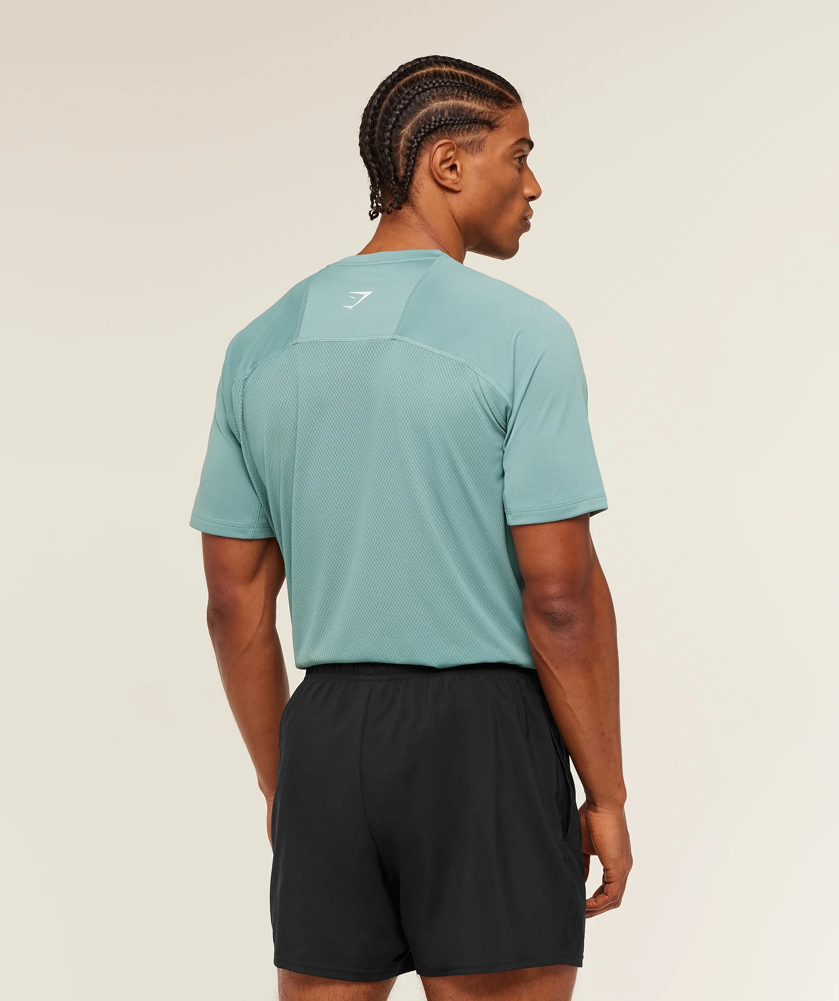 Gymshark Train T-Shirt - Storm Blue - Image 3