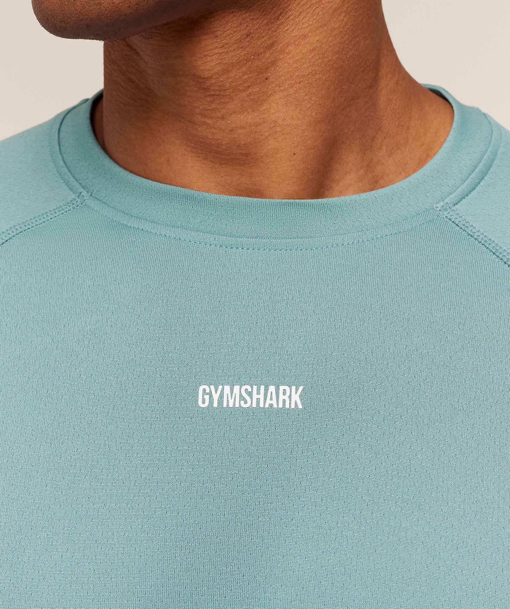 Gymshark Train T-Shirt - Storm Blue - Image 5
