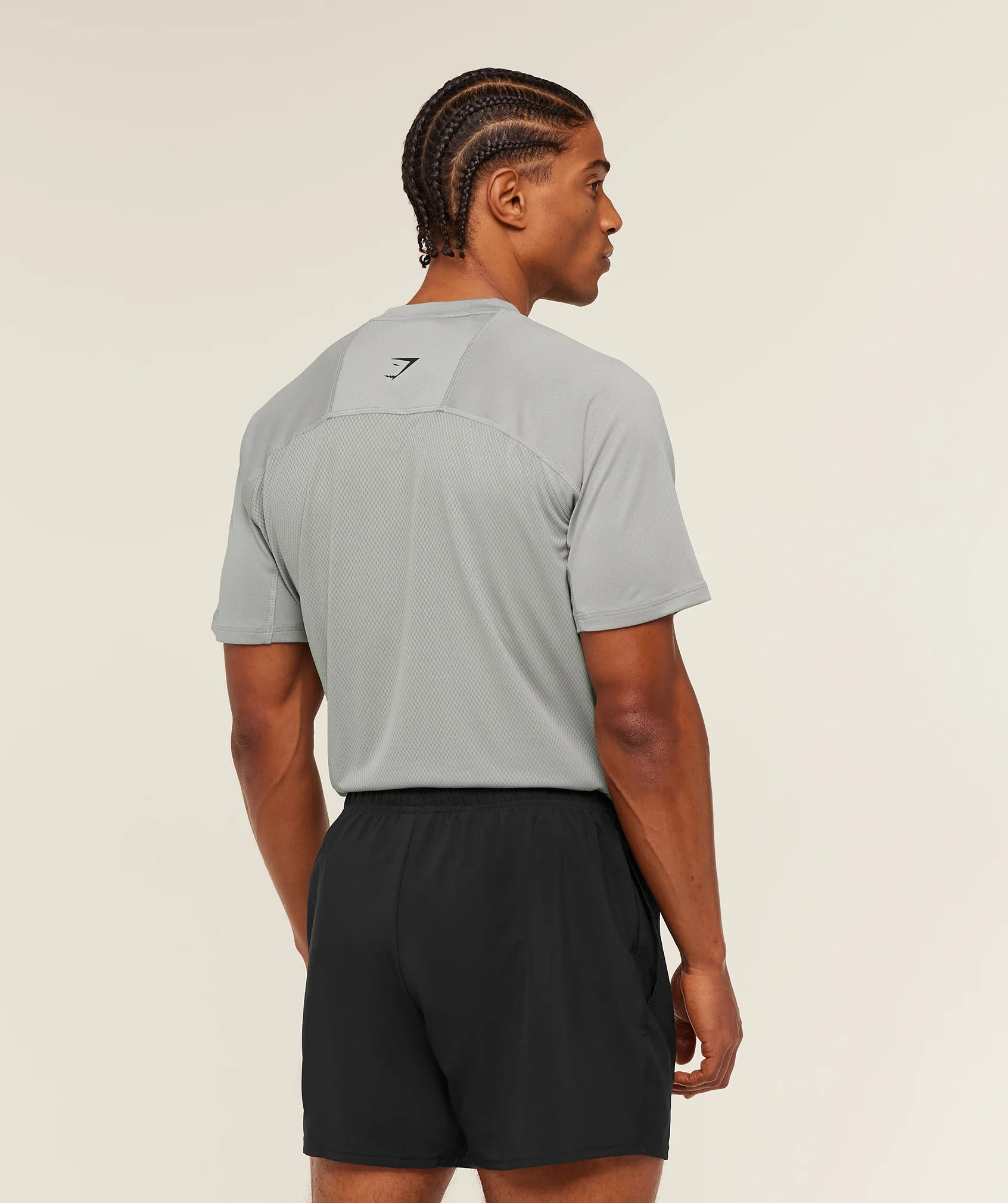 Gymshark Train T-Shirt - Smokey Grey - Image 2