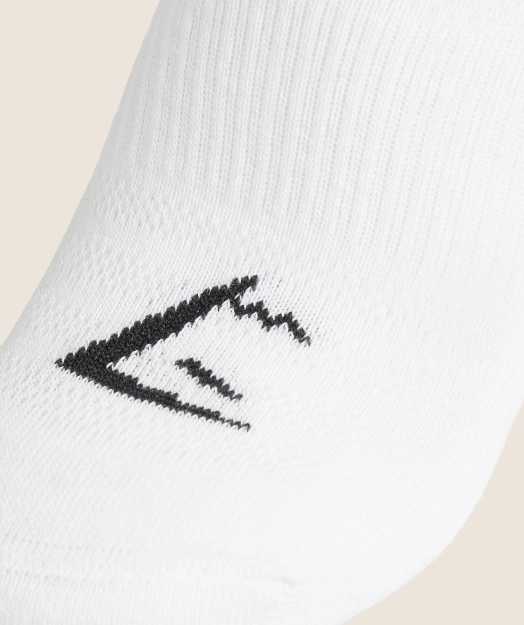 Gymshark Trainer Socks 3pk - White - Image 2