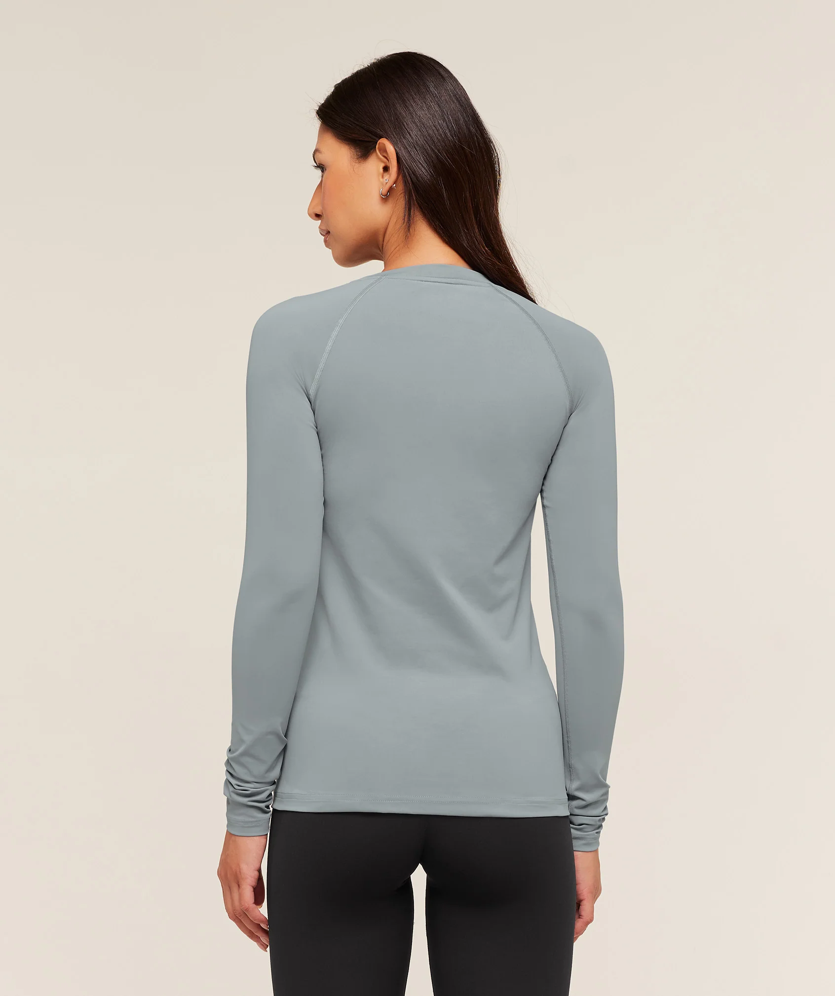 Gymshark Training Baselayer Long Sleeve Top - Denim Grey - Image 2