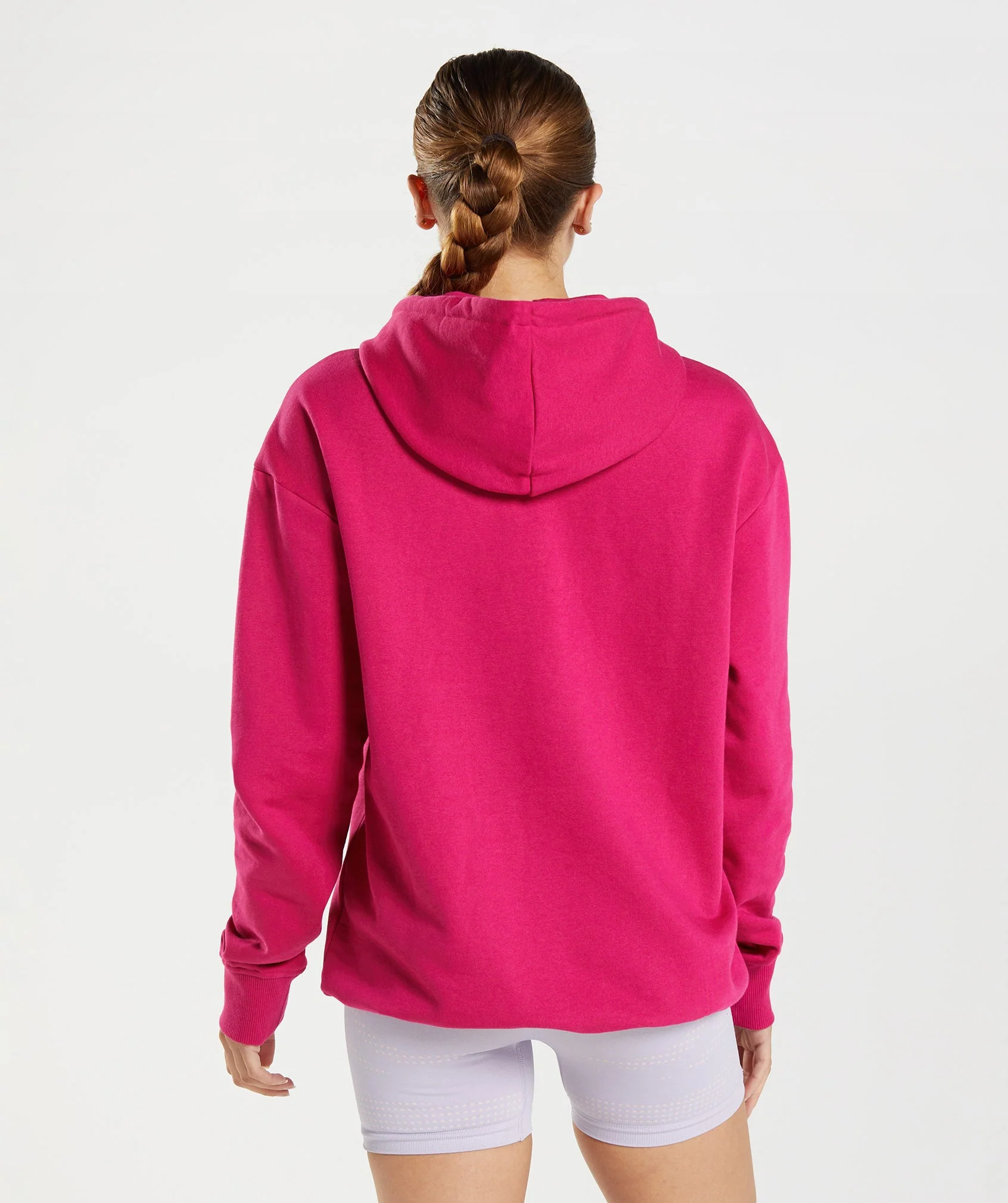 Gymshark Training Oversized Hoodie - Magenta Pink - Image 2