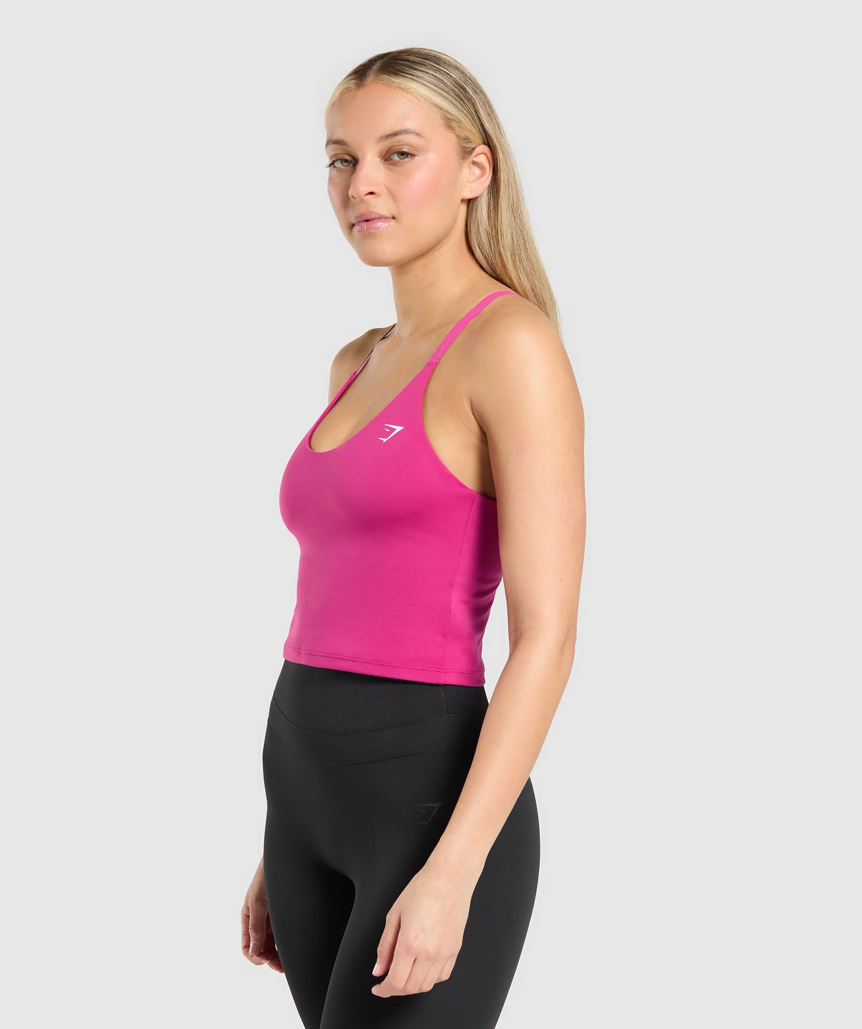 Gymshark Training Cami Tank With Shelf - Winning Pink - Image 3