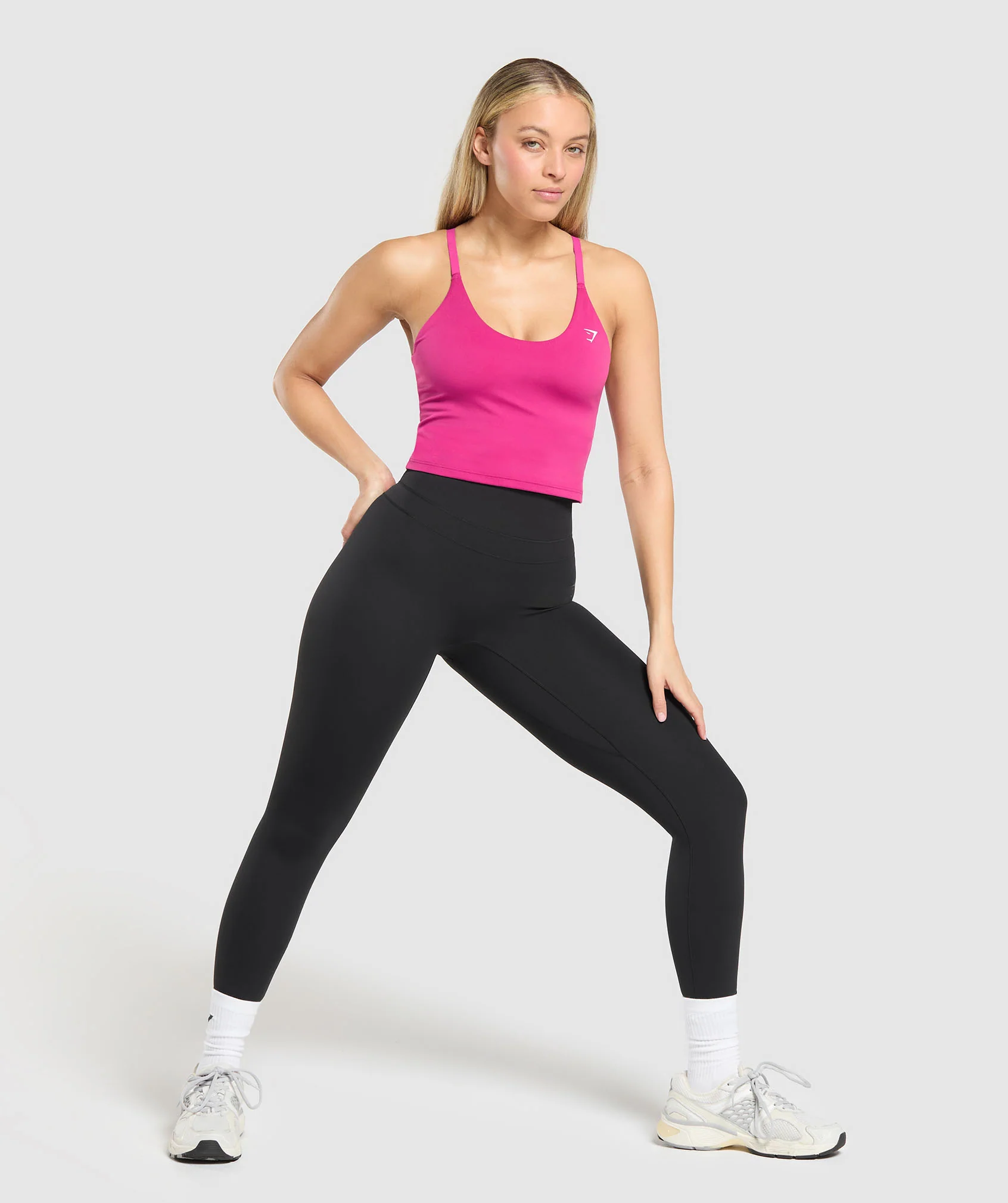 Gymshark Training Cami Tank With Shelf - Winning Pink - Image 4