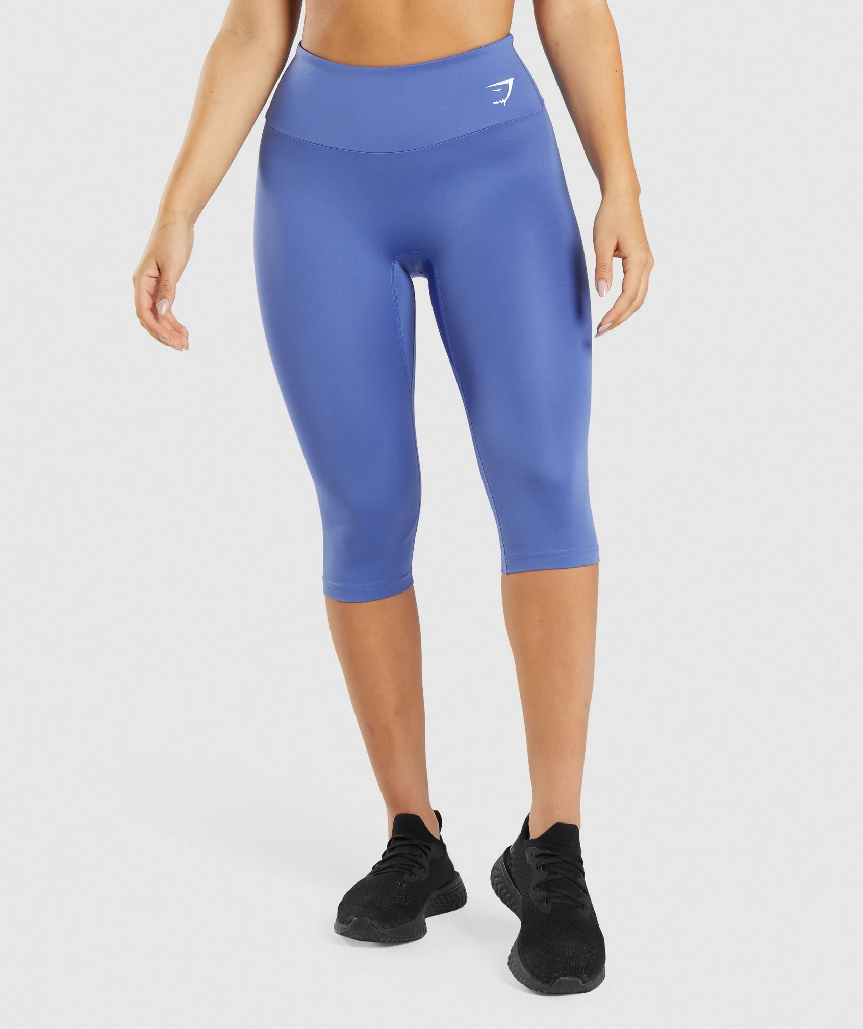 Gymshark Training Cropped Leggings - Court Blue