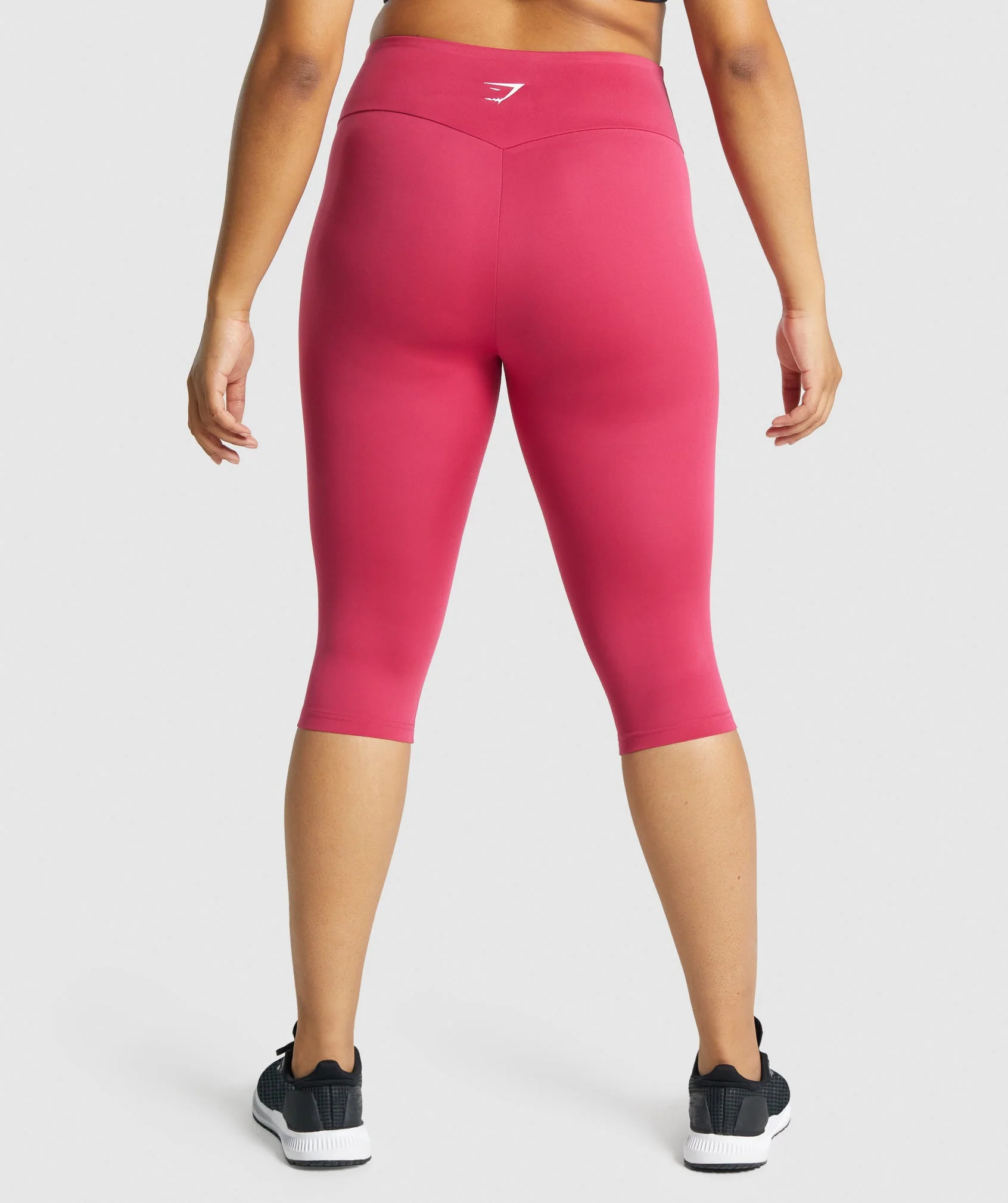 Gymshark Training Cropped Leggings - Pink - Image 2