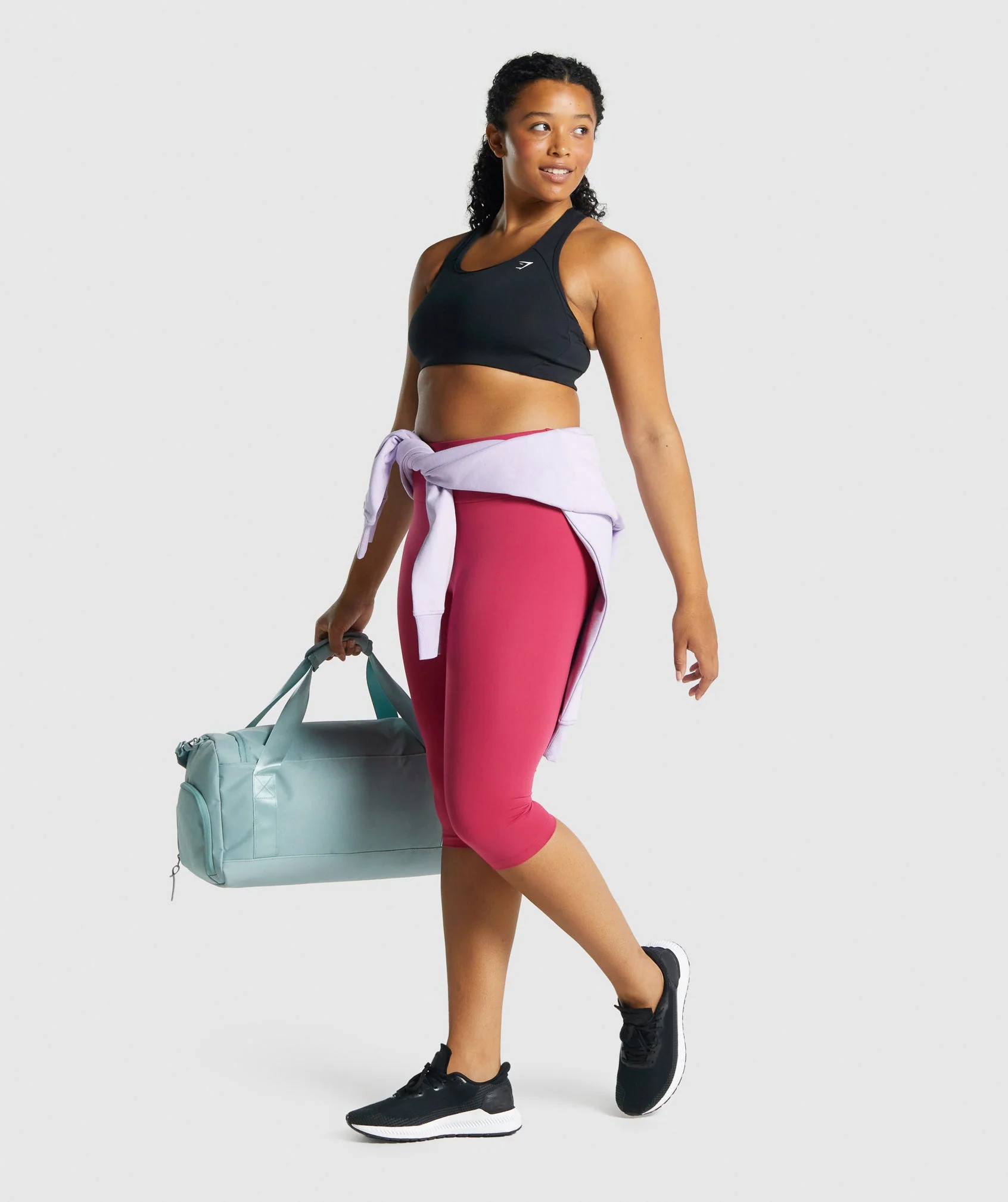 Gymshark Training Cropped Leggings - Pink - Image 4