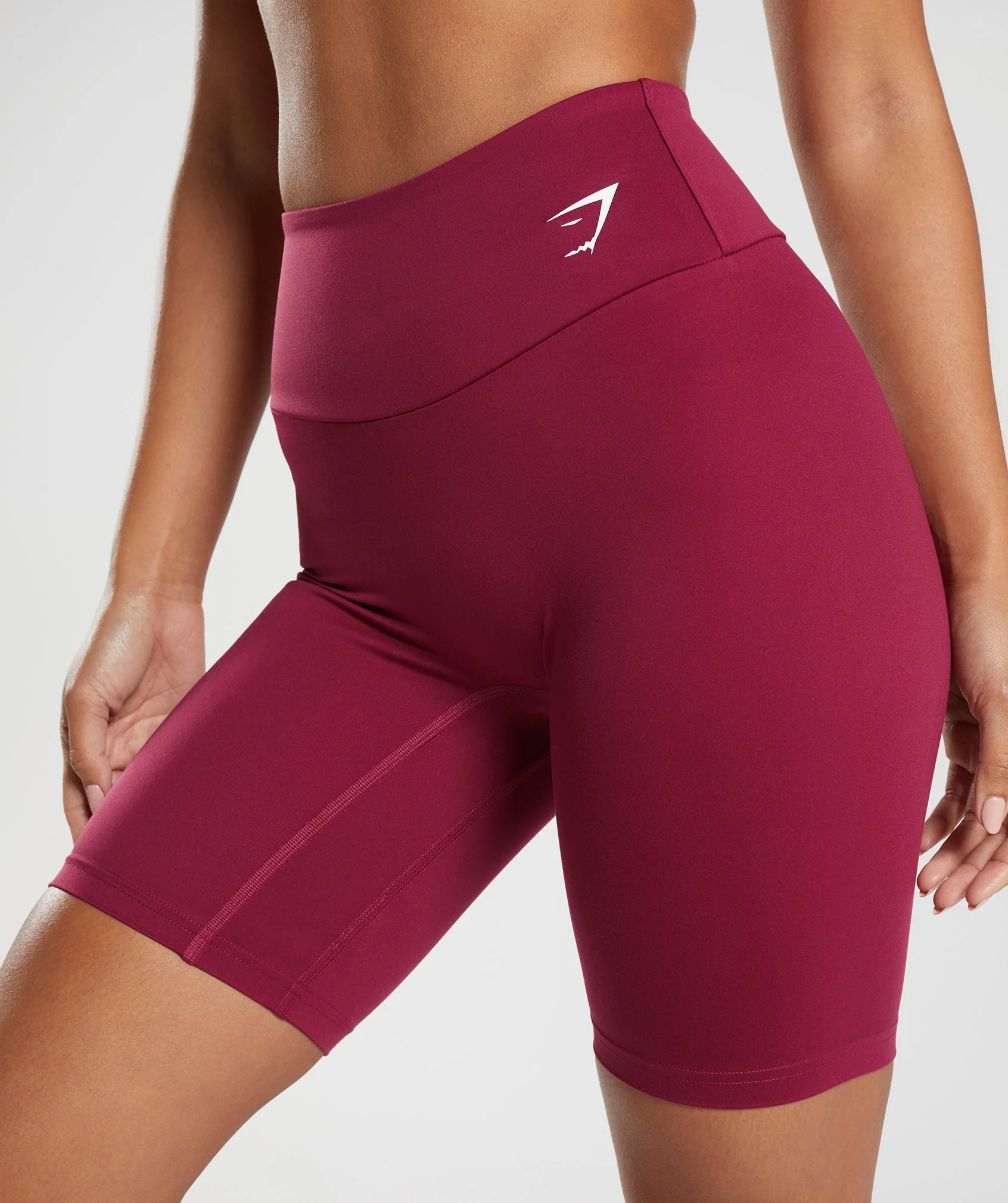 Gymshark Training Cycling Shorts - Currant Pink - Image 3