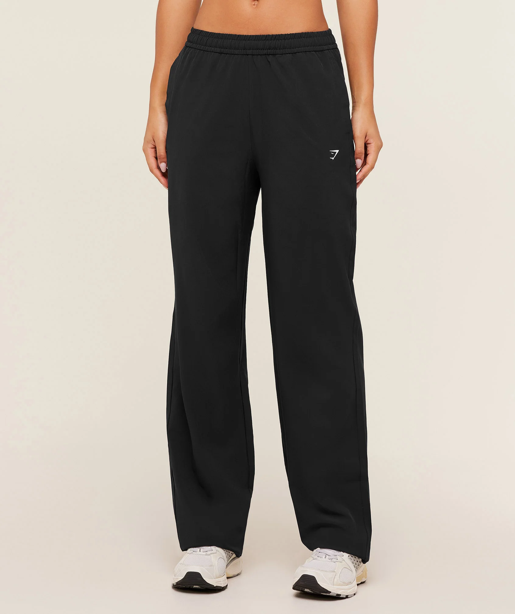 Gymshark Training Everyday Woven Straight Leg Tall Pants - GS Black