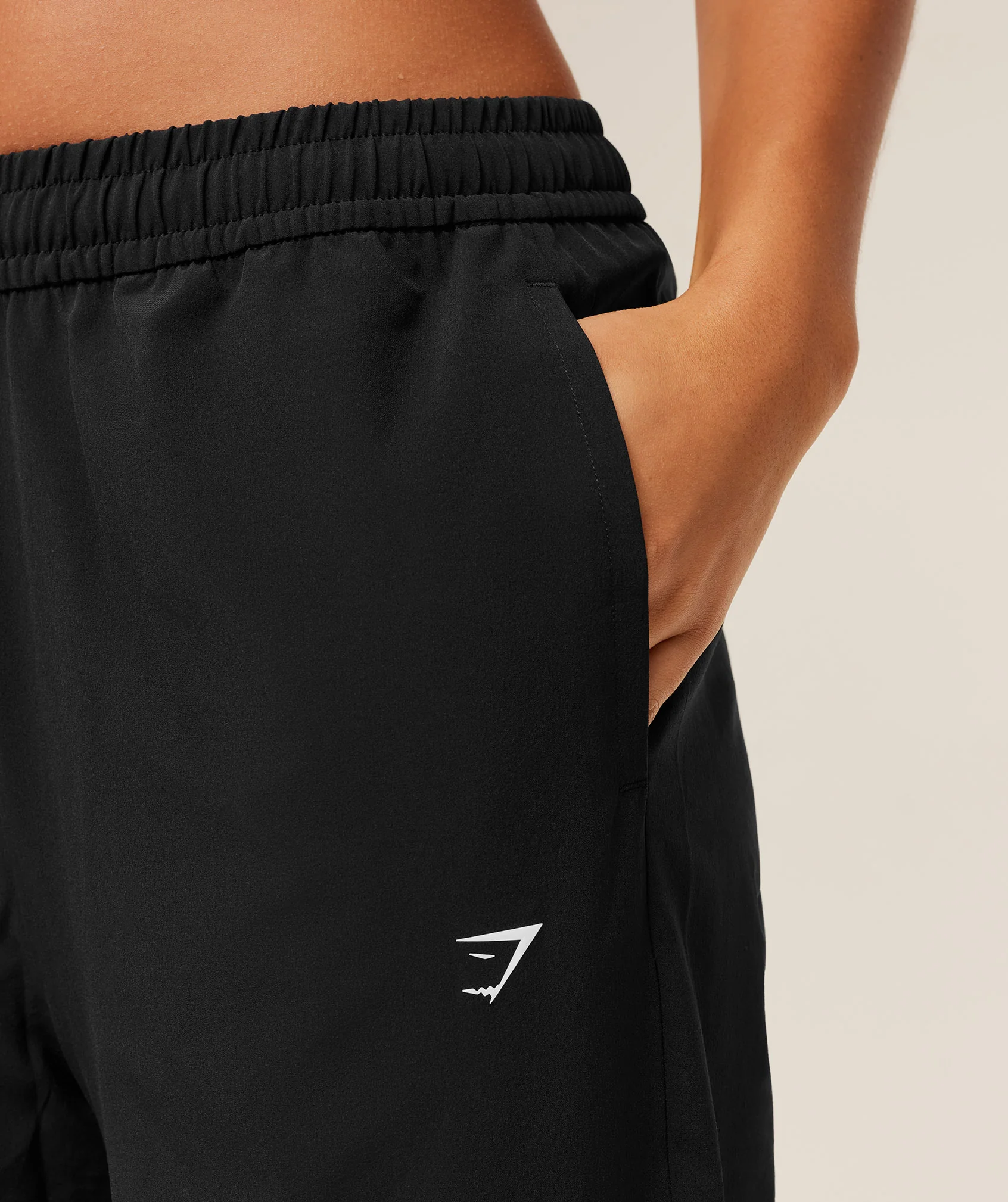 Gymshark Training Everyday Woven Straight Leg Tall Pants - GS Black - Image 5