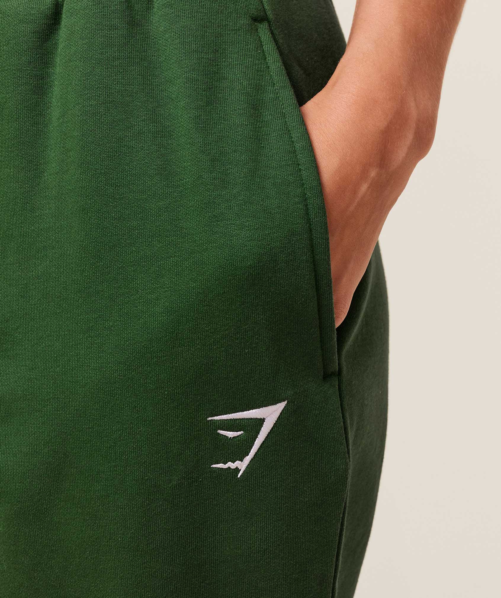 Gymshark Training Regular Fleece Joggers - Athletic Green - Image 5