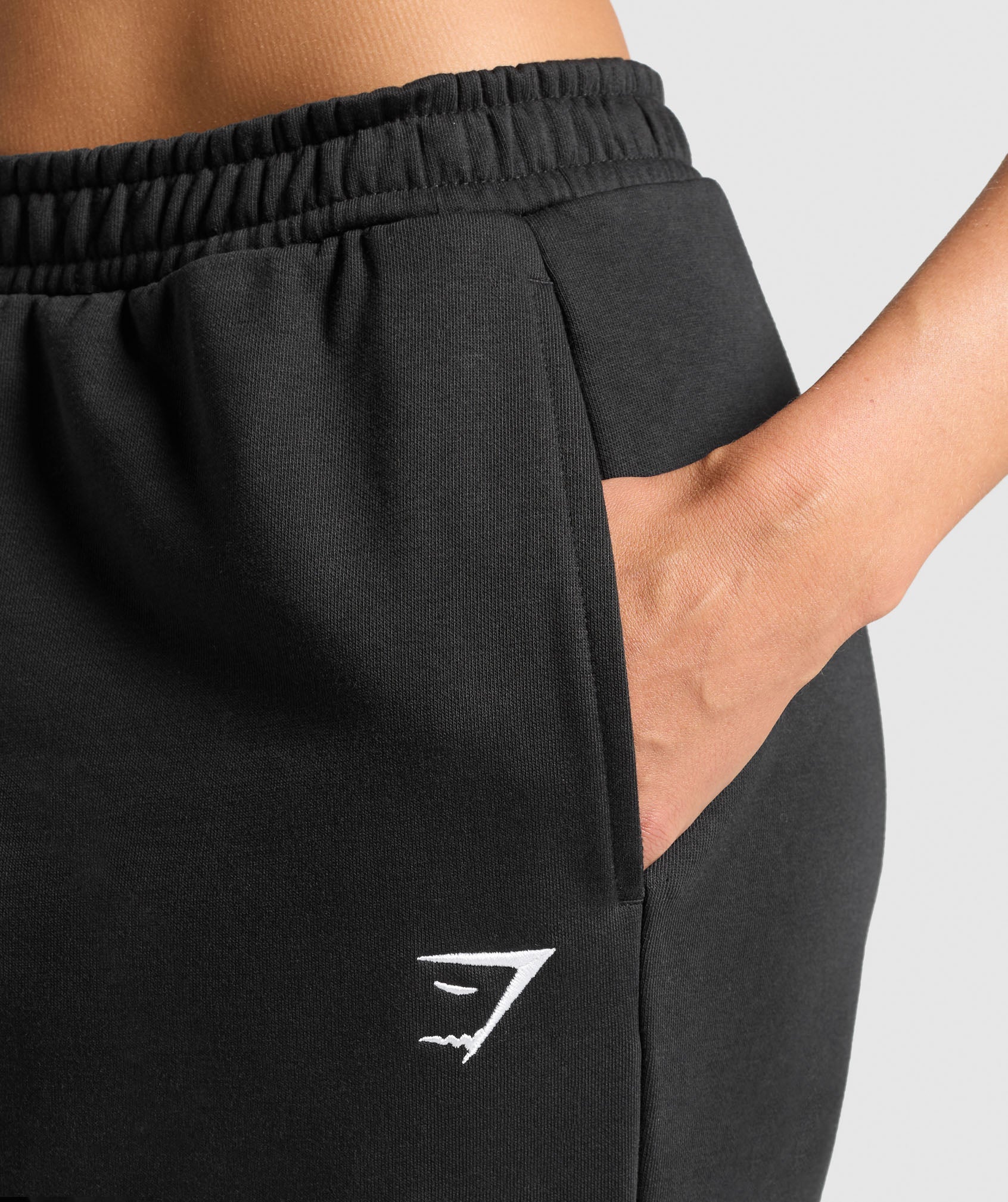 Gymshark Training Fleece Tall Joggers - Black - Image 4