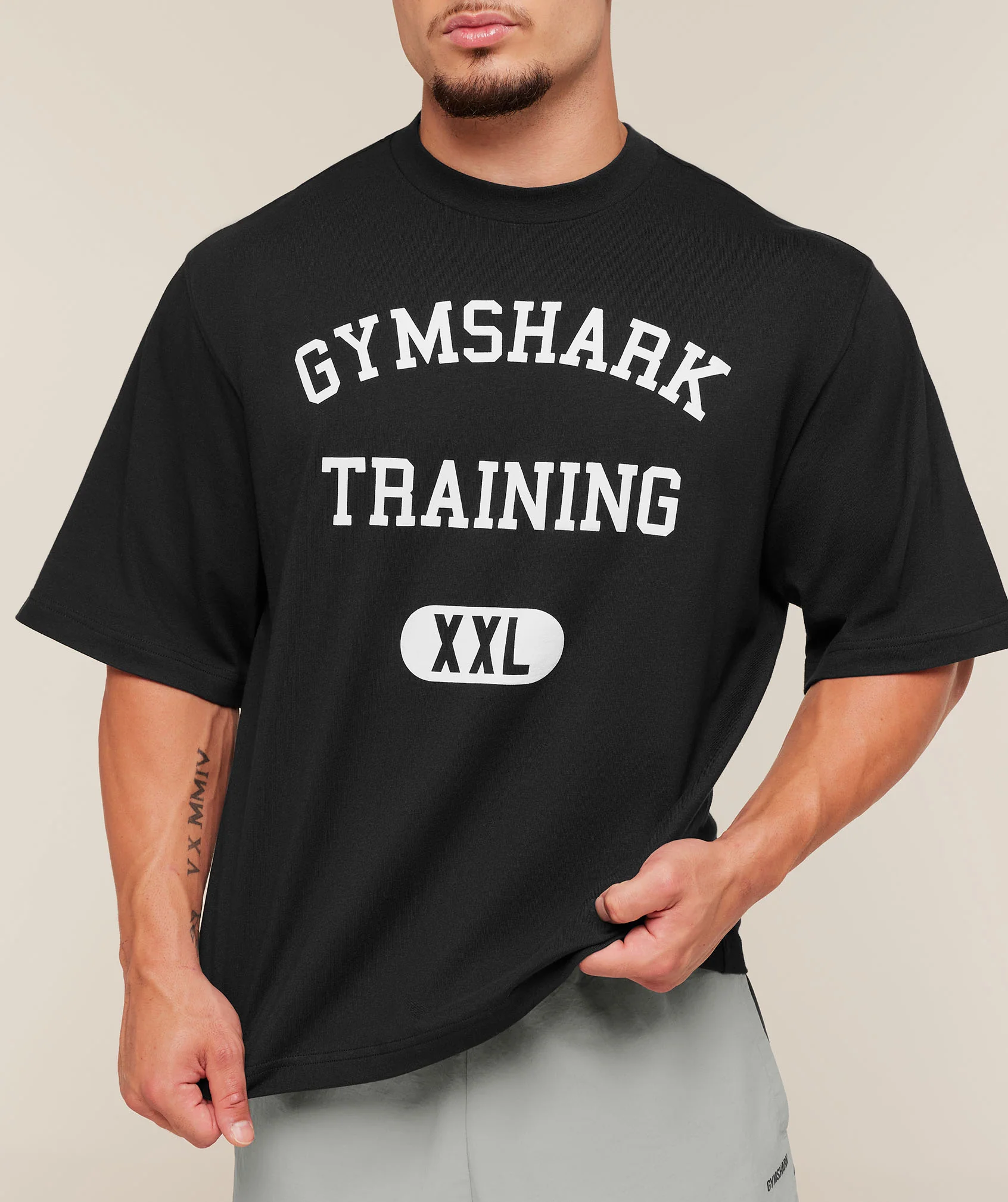 Gymshark Training Graphic T-Shirt - Black - Image 5