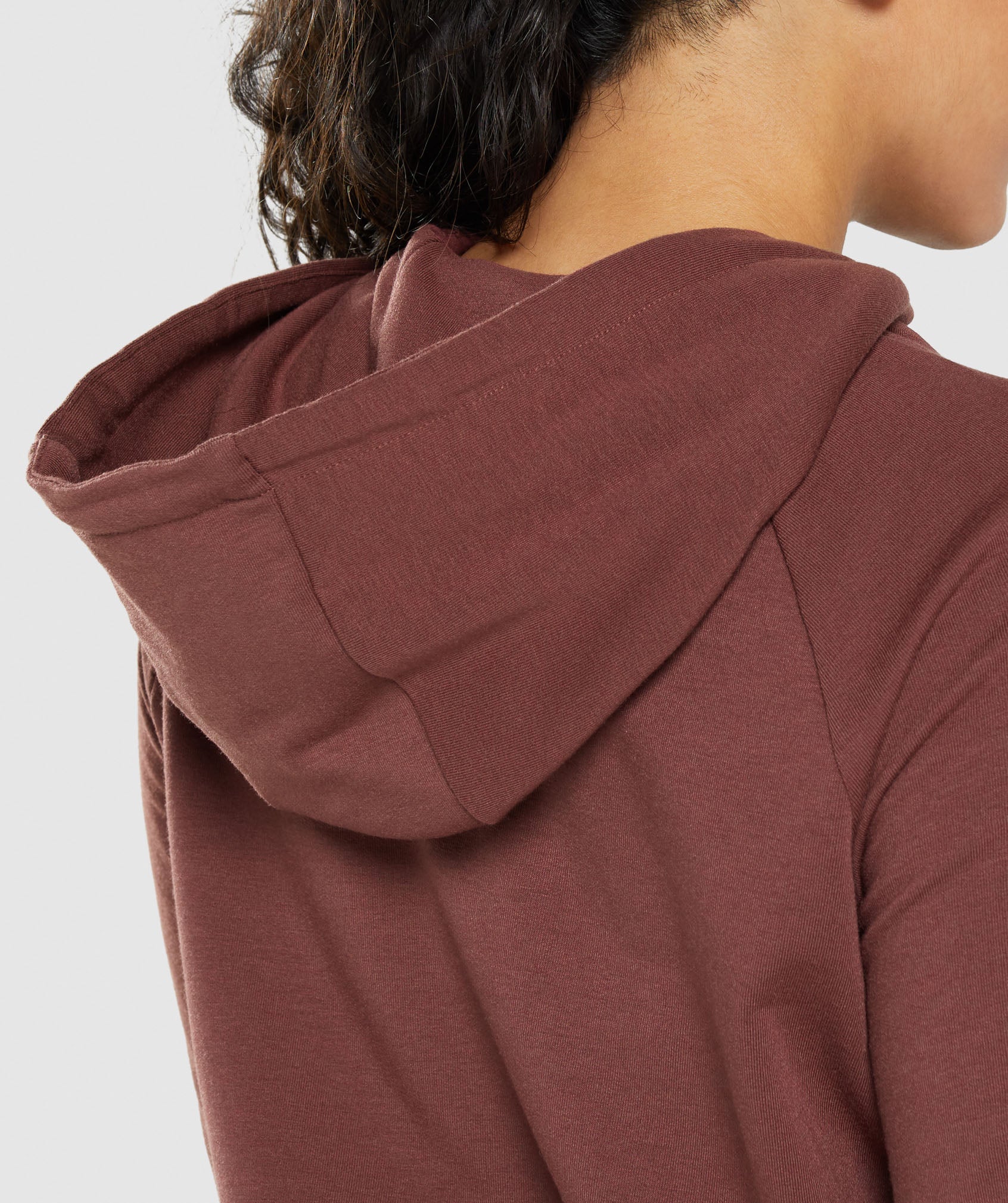 Gymshark Training Hoodie - Cherry Brown - Image 5