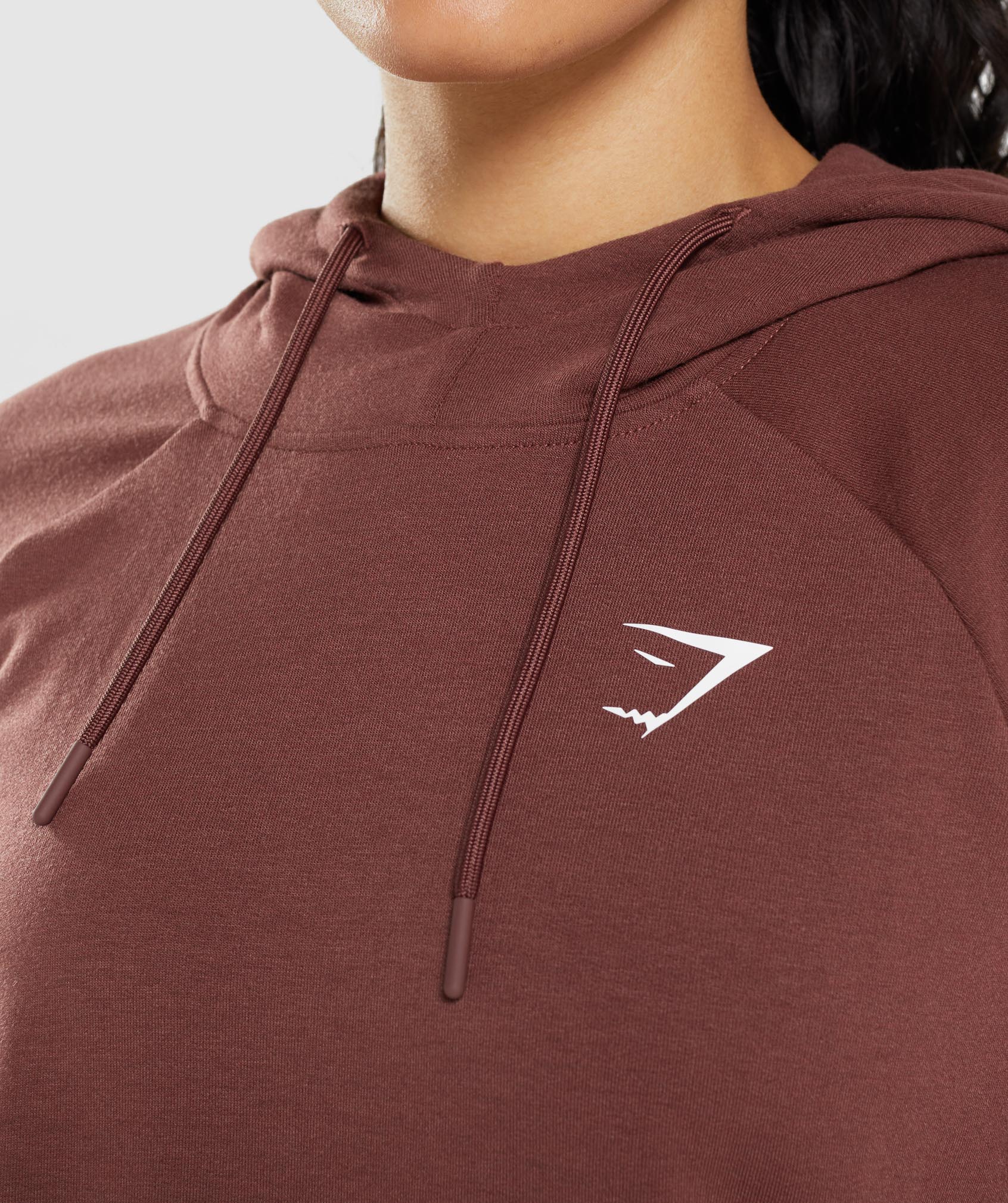 Gymshark Training Hoodie - Cherry Brown - Image 6