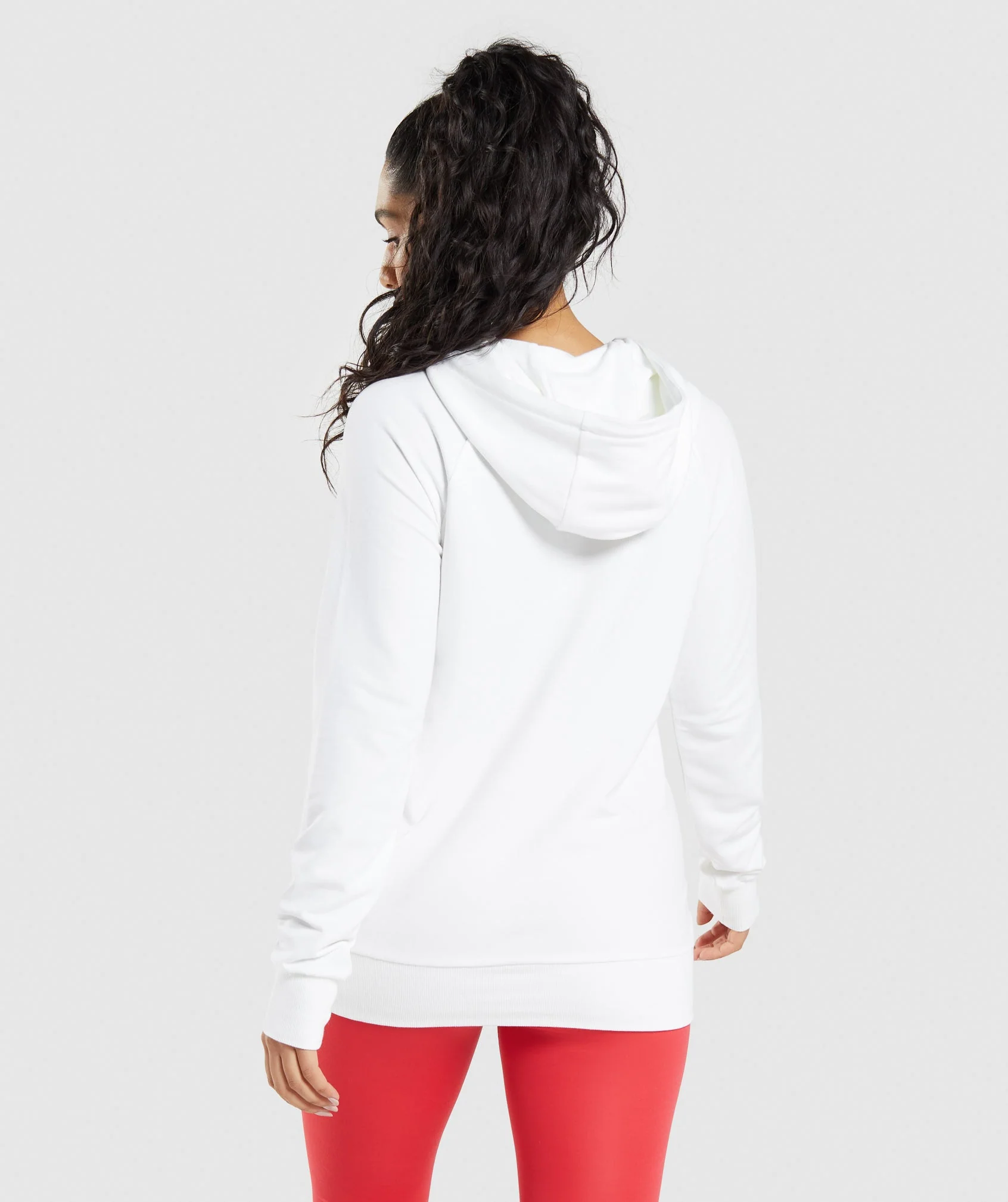 Gymshark Training Hoodie - White - Image 2