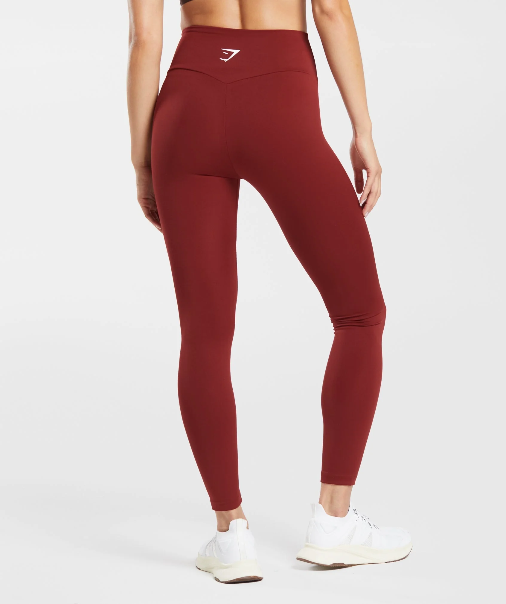 Gymshark Training Leggings - Spiced Red - Image 2
