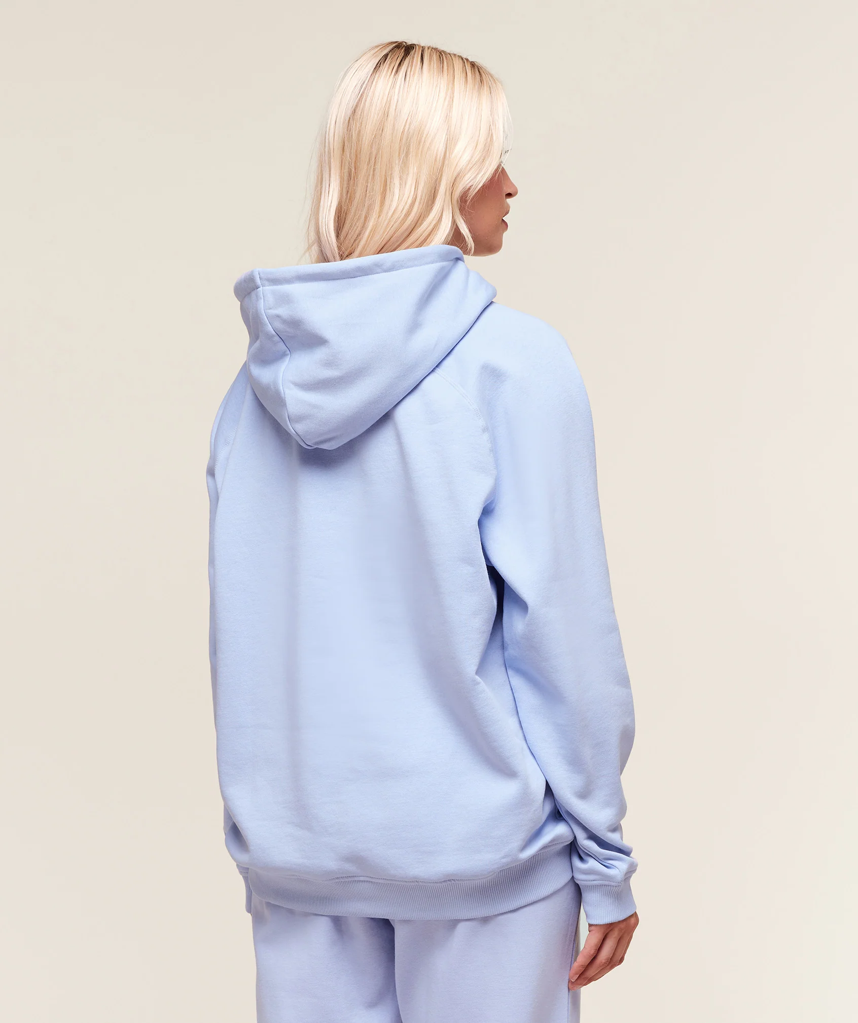 Gymshark Training Oversized Fleece Hoodie - Peri Blue - Image 2