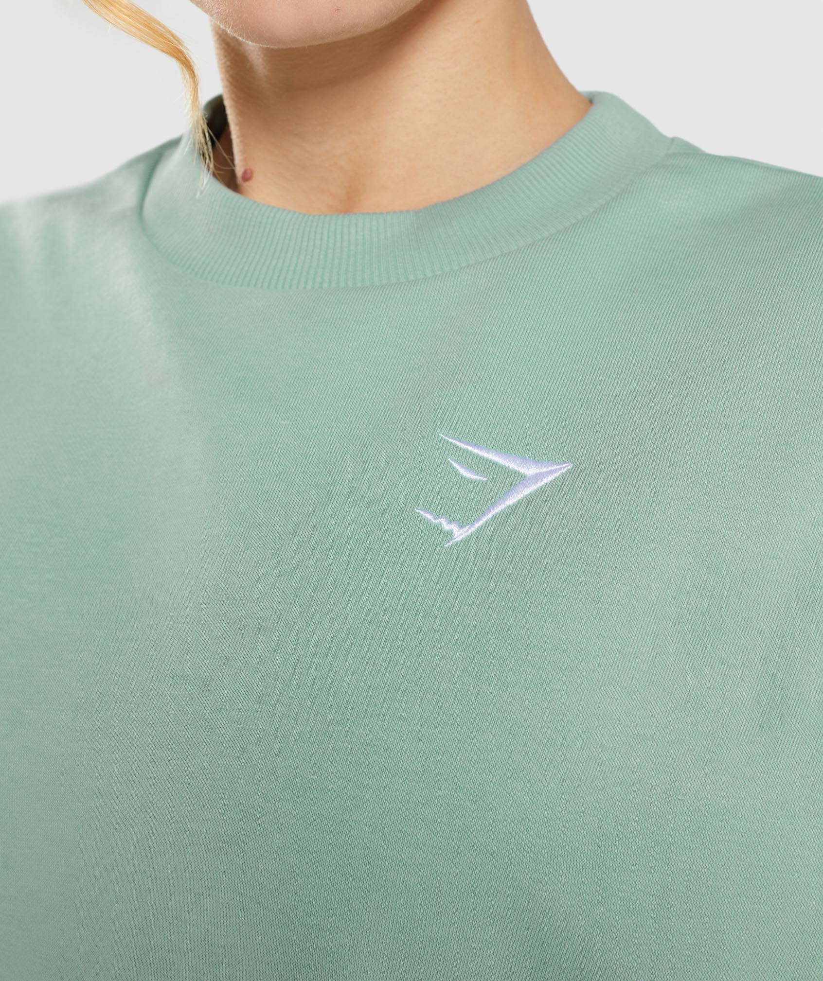 Gymshark Training Oversized Sweatshirt - Maya Blue - Image 6