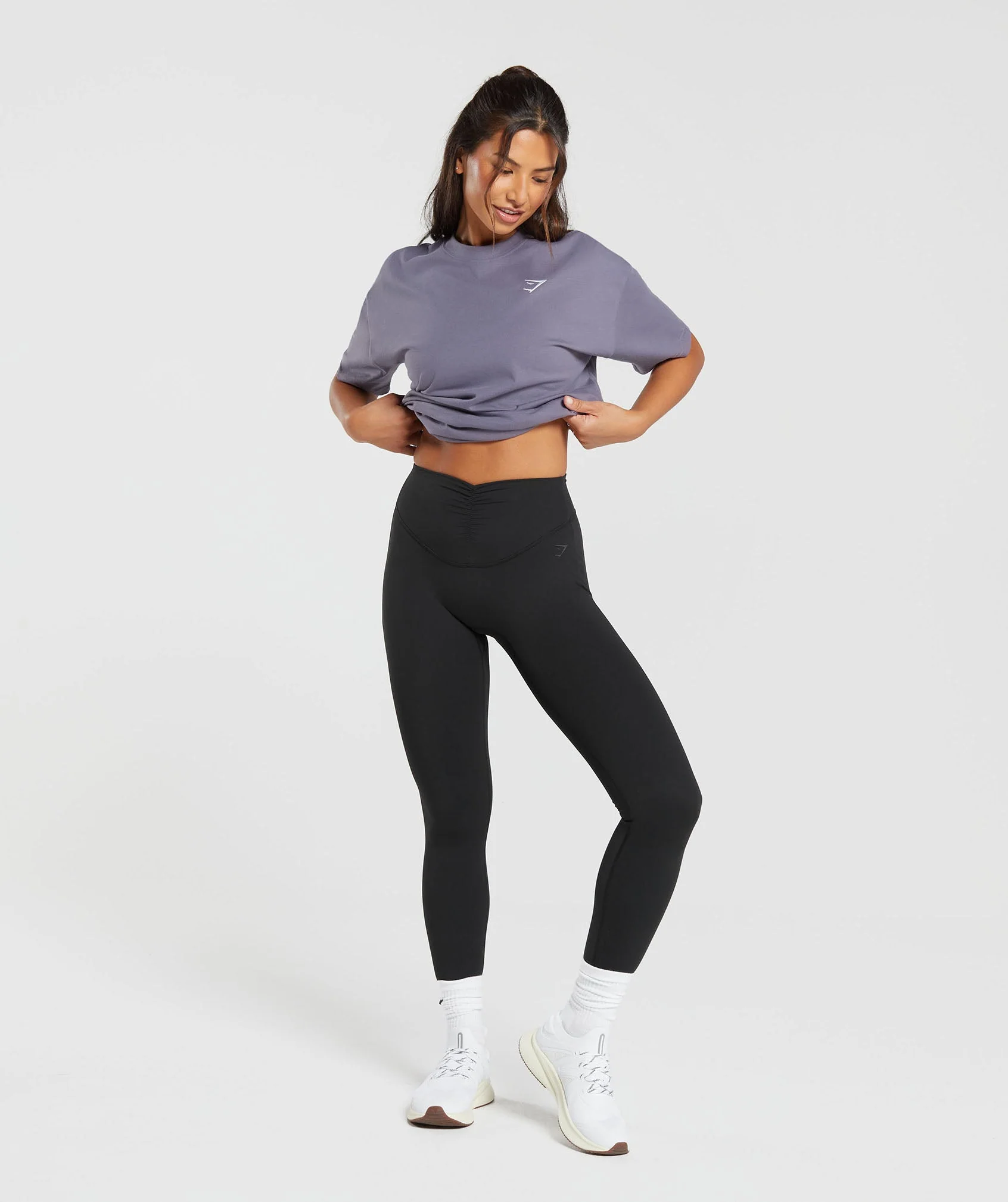 Gymshark Training Oversized T-Shirt - Dewberry Purple - Image 4