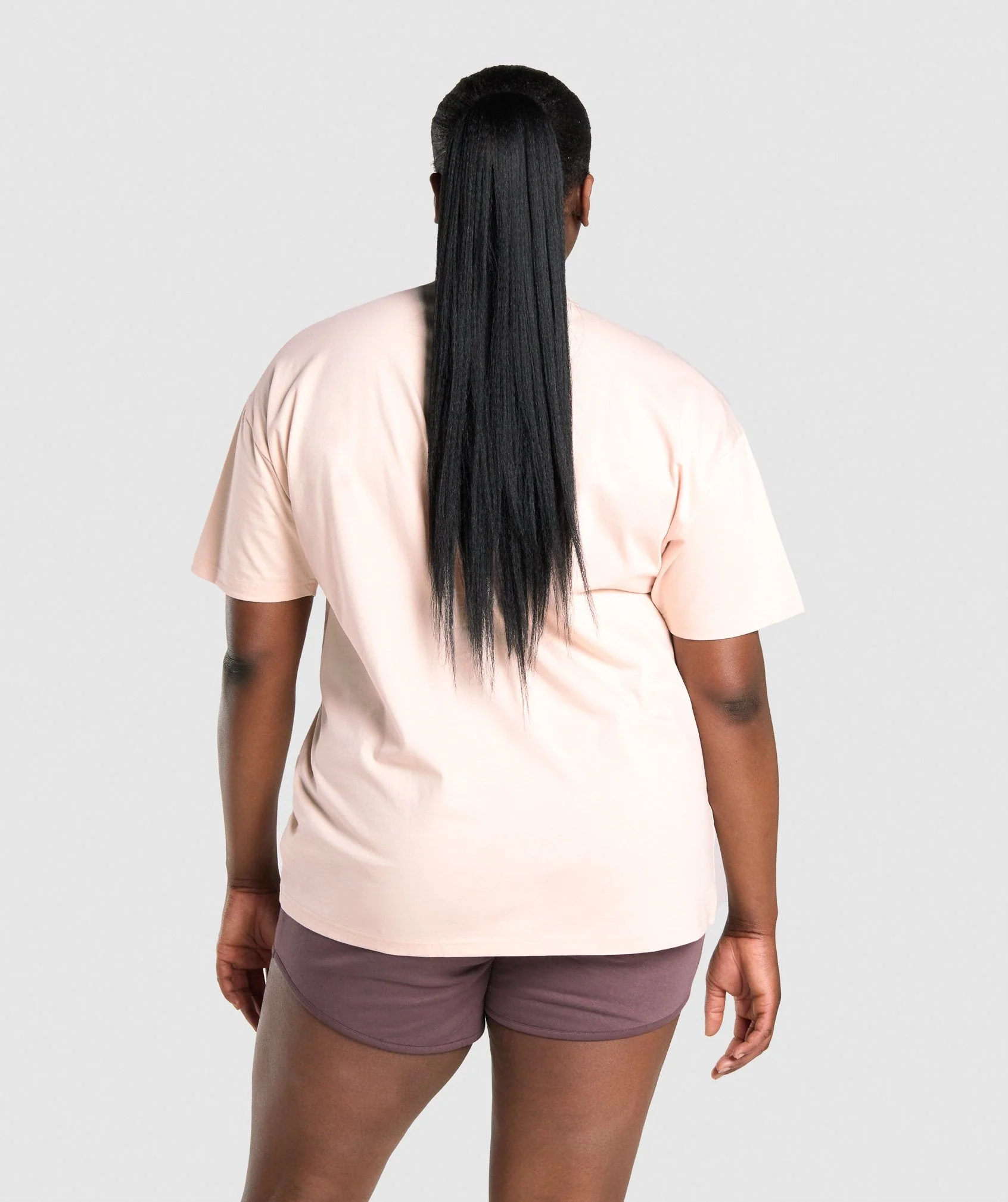 Gymshark Training Oversized T-shirt - Light Brown - Image 2