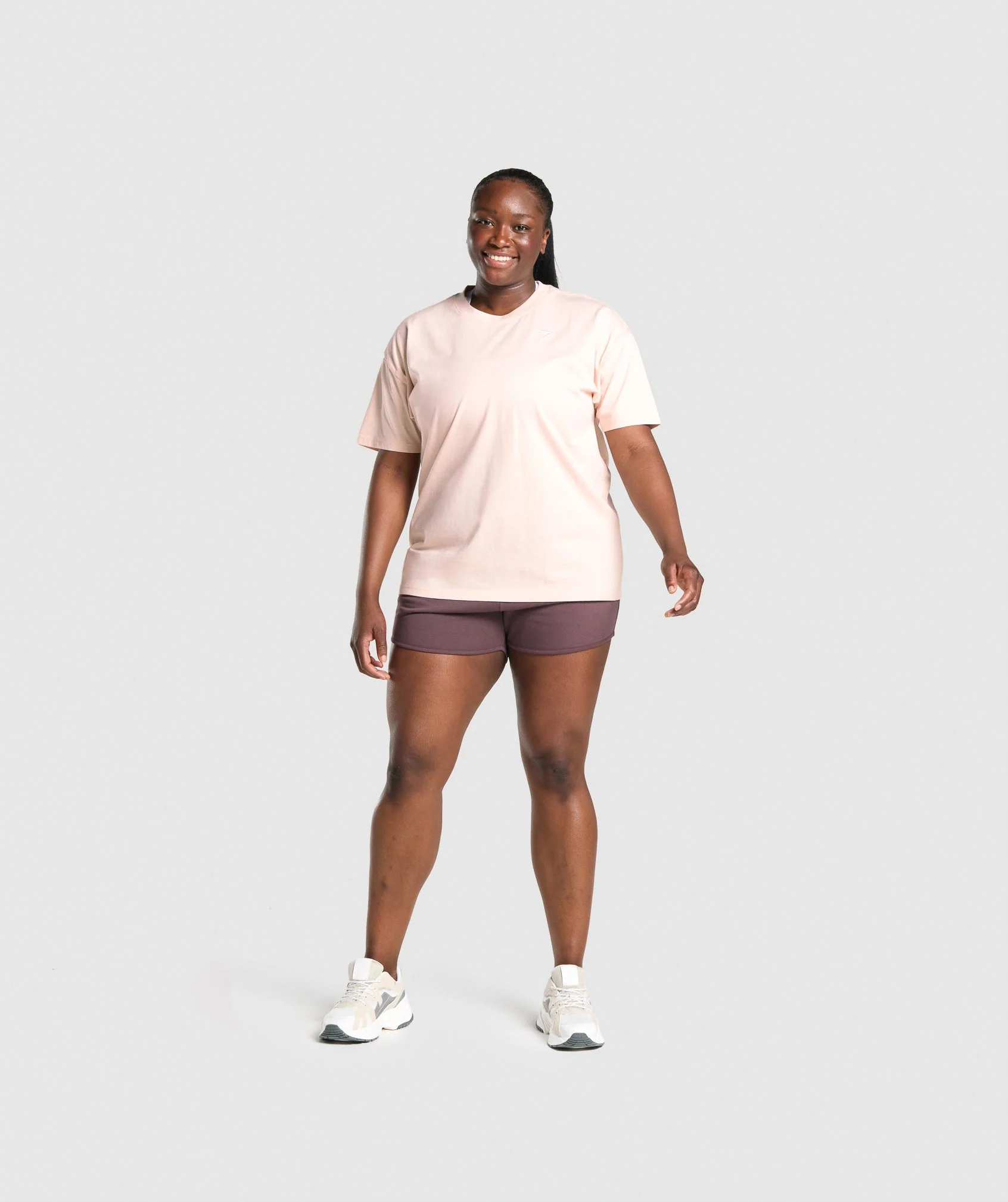 Gymshark Training Oversized T-shirt - Light Brown - Image 4