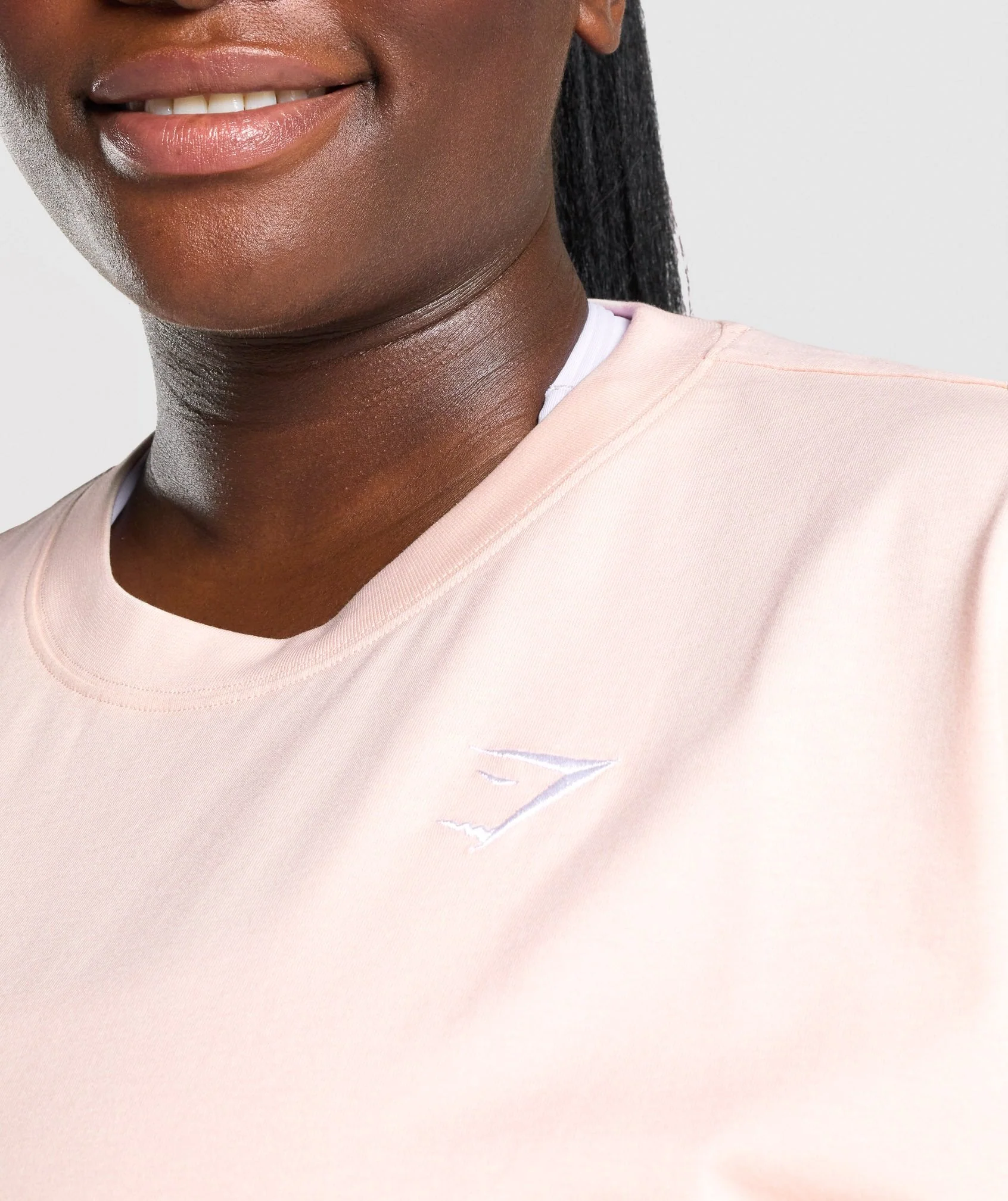 Gymshark Training Oversized T-shirt - Light Brown - Image 6