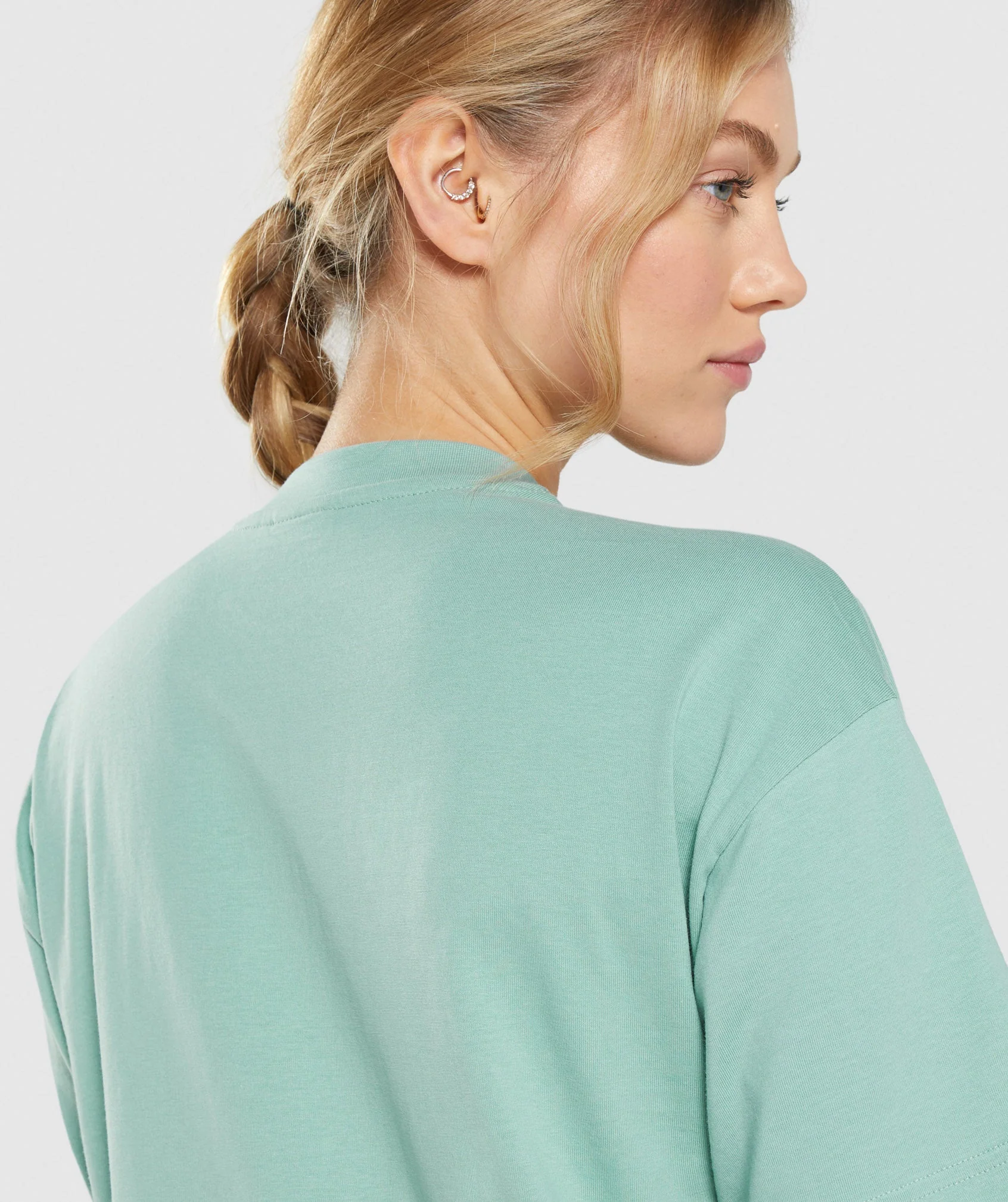 Gymshark Training Oversized T-Shirt - Maya Blue - Image 6