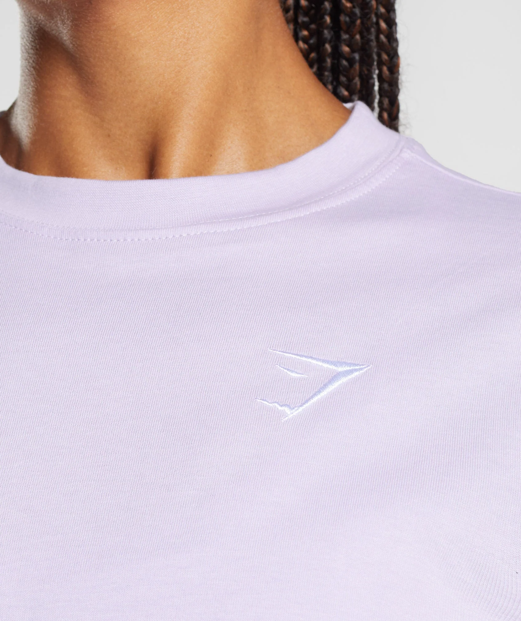 Gymshark Training Oversized T-Shirt - Soft Lilac - Image 3
