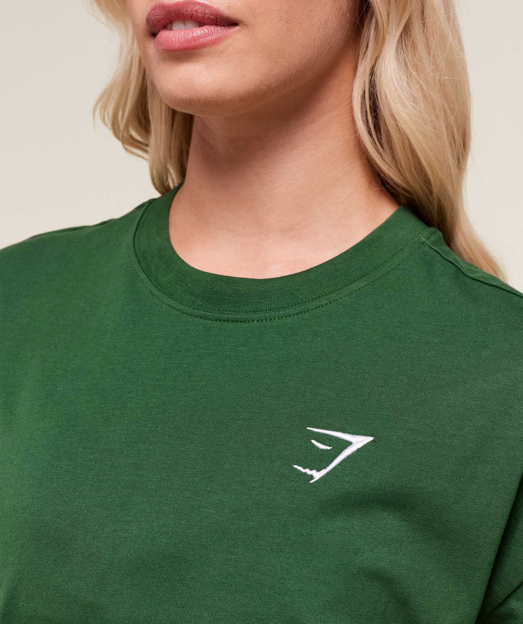 Gymshark Training Oversized T-Shirt - Athletic Green - Image 5