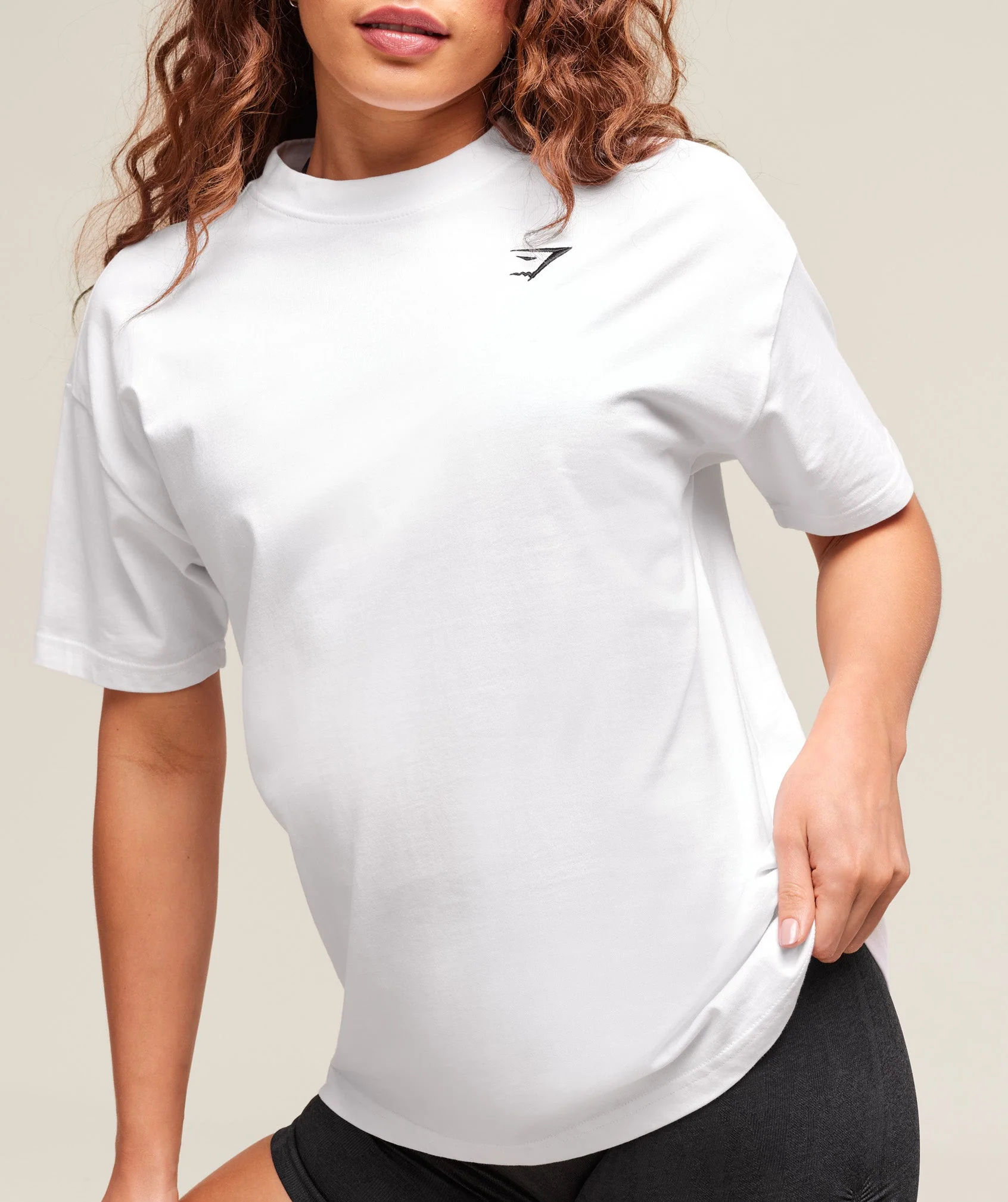 Gymshark Training Oversized T-Shirt - White - Image 5