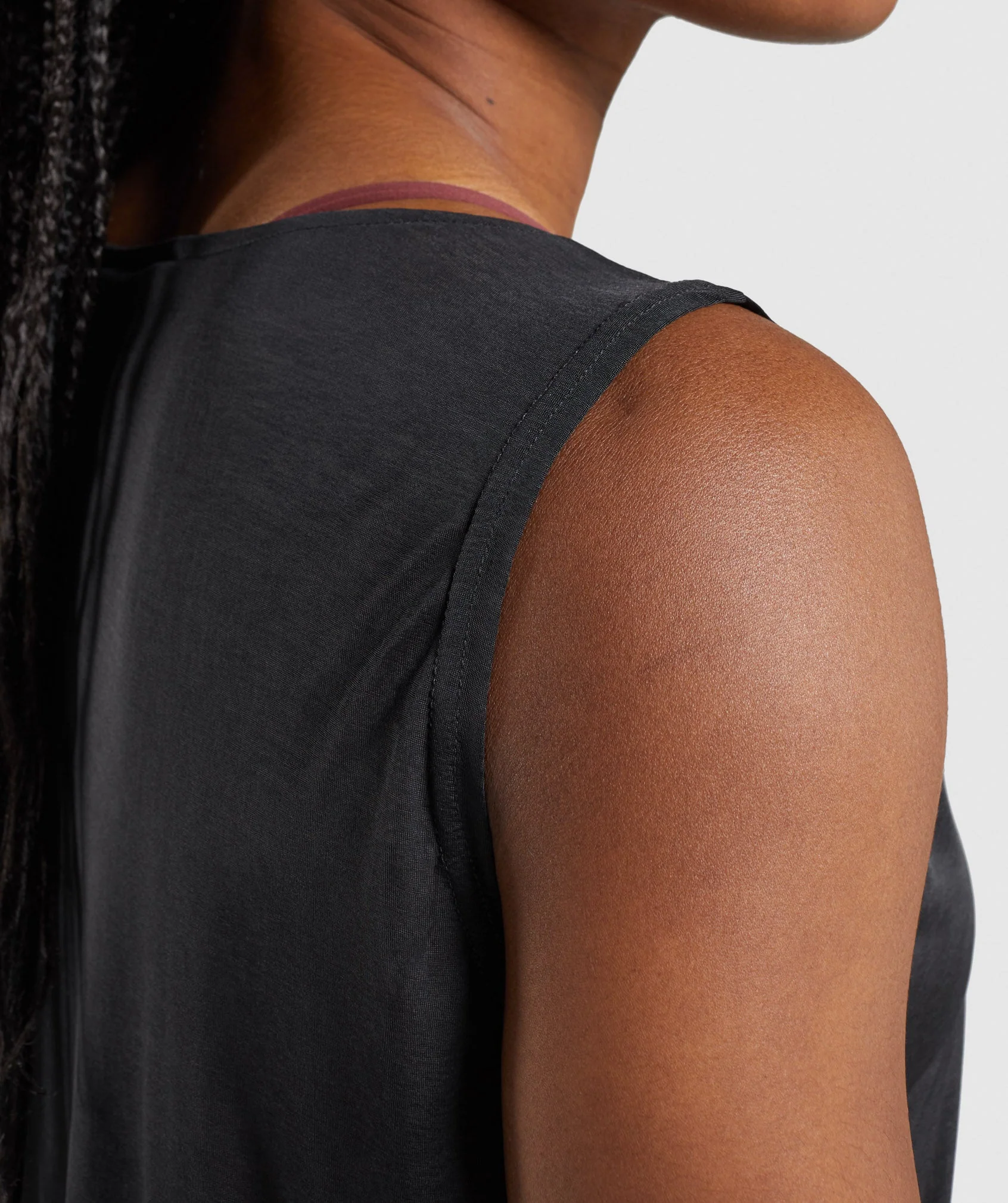Gymshark Training Oversized Tank - Black - Image 6