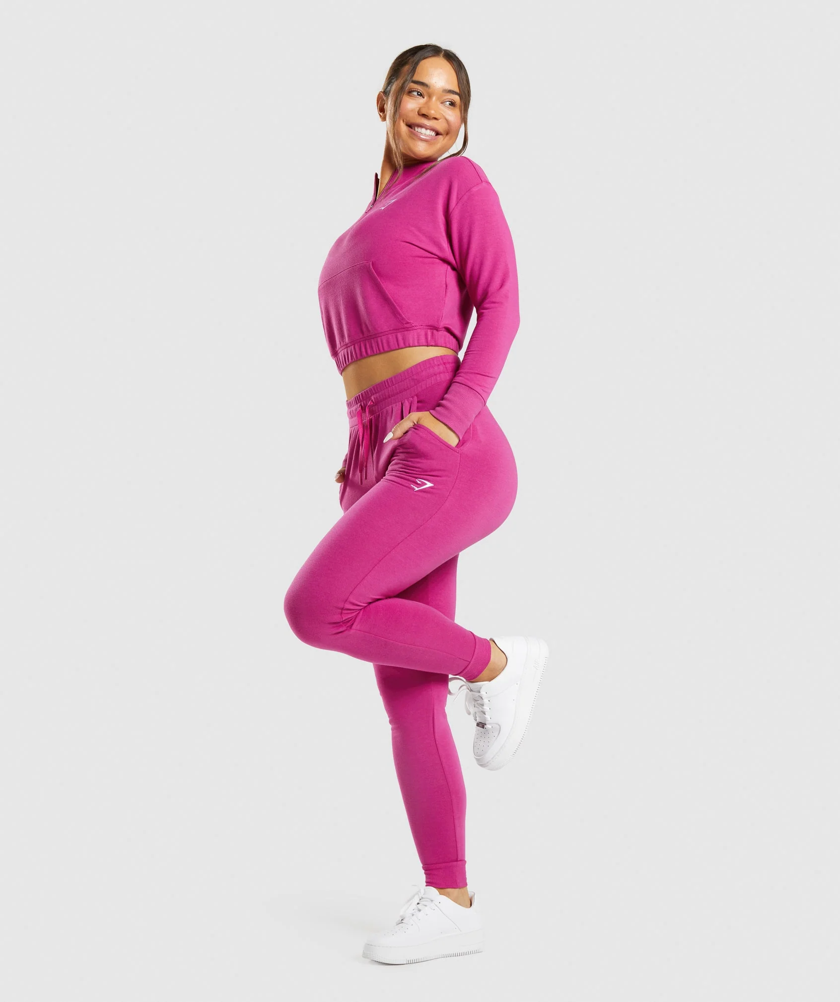 Gymshark Pippa Training Joggers - Dragon Pink - Image 4