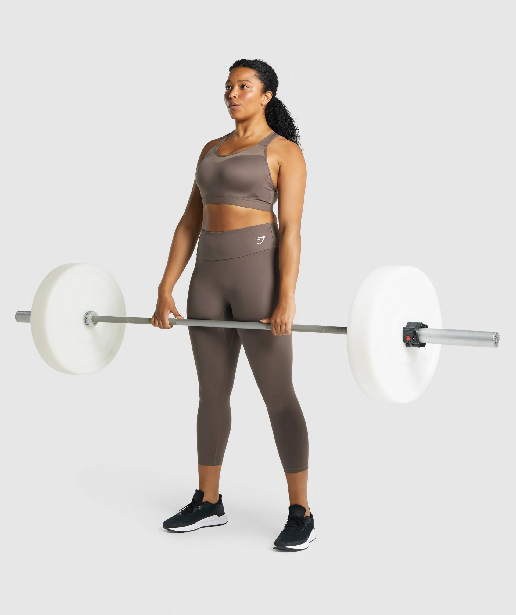 Gymshark Training 7/8 Leggings - Brown - Image 4