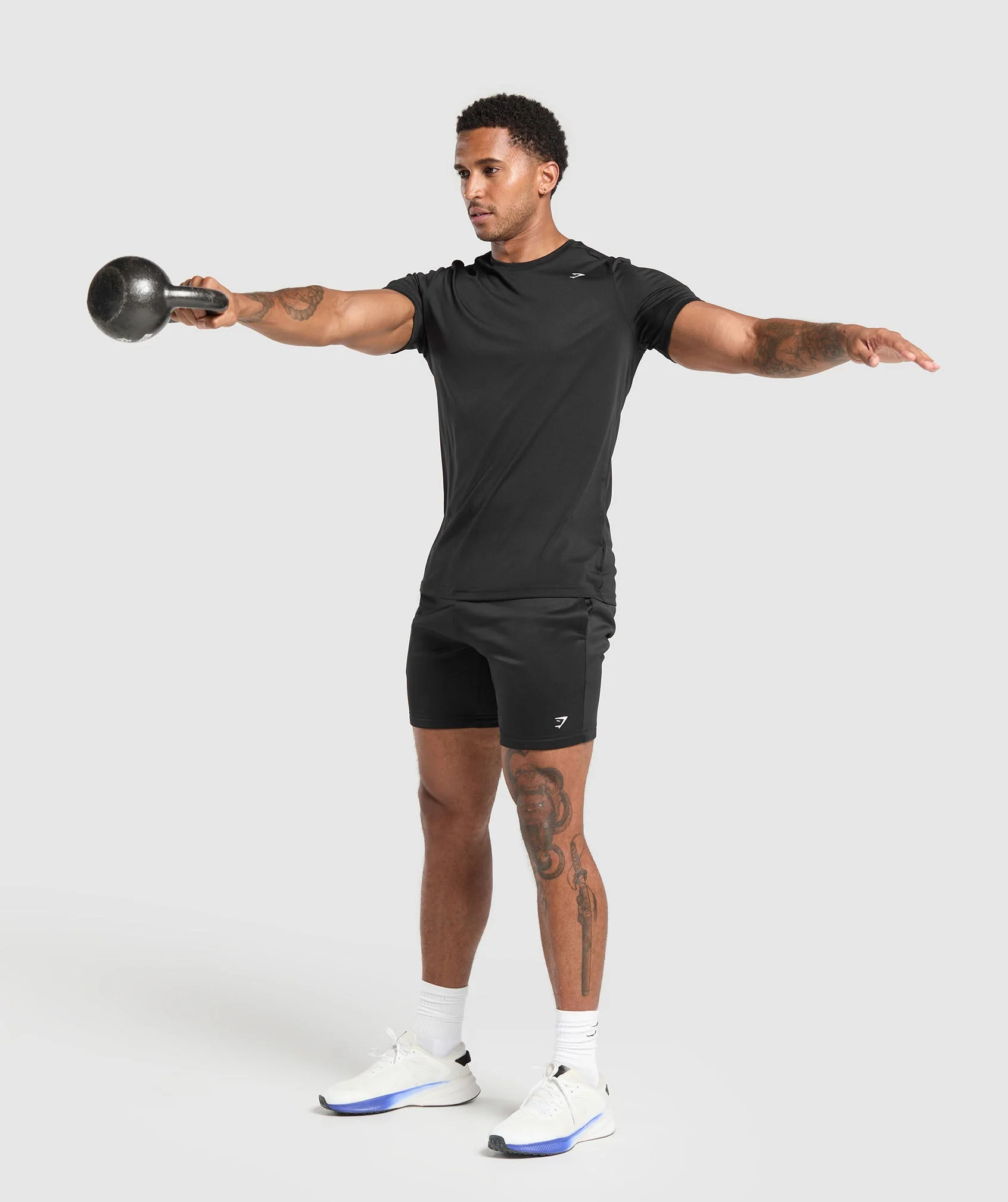 Gymshark Training Shorts - Black - Image 4