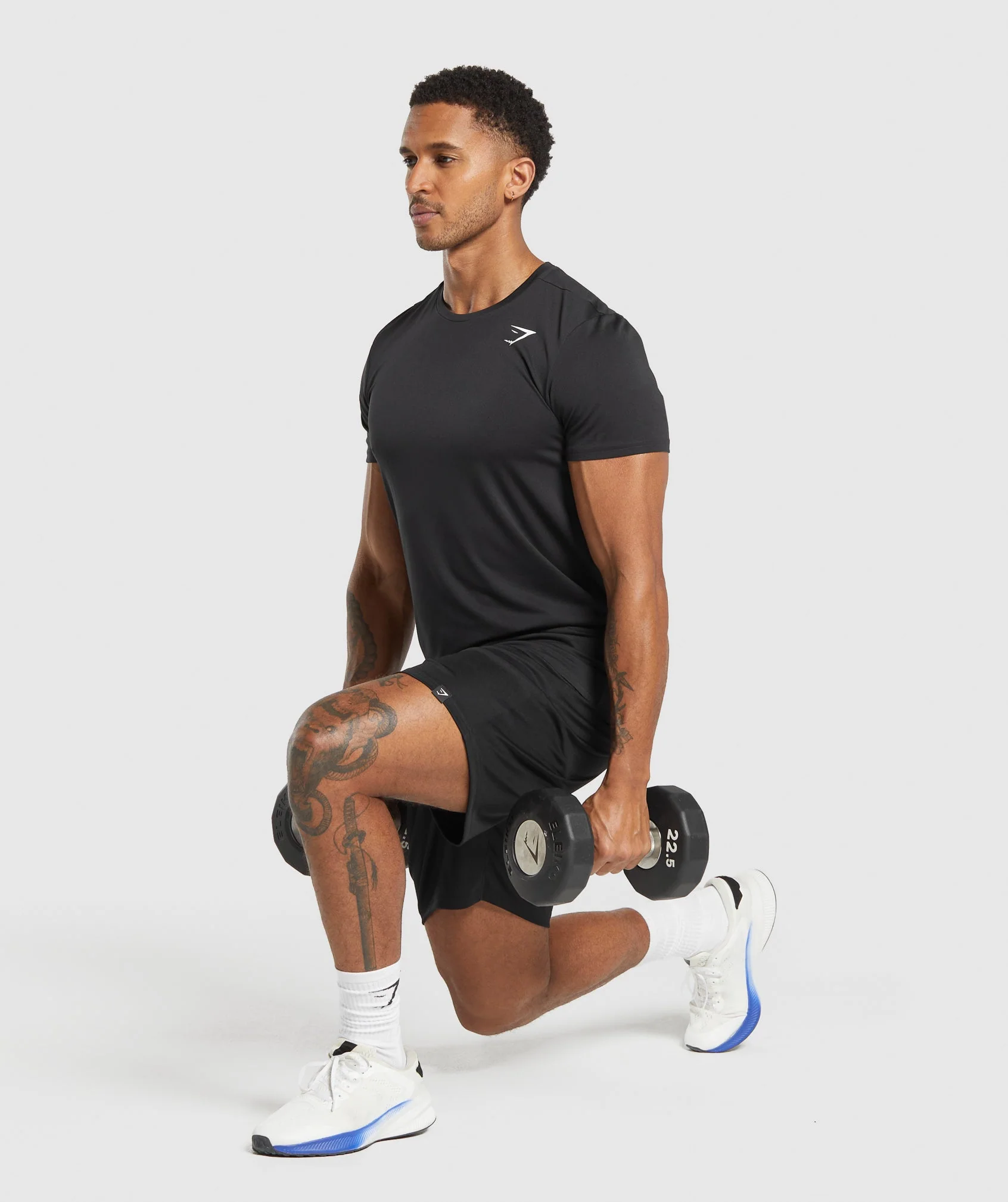 Gymshark Training Shorts - Black - Image 4