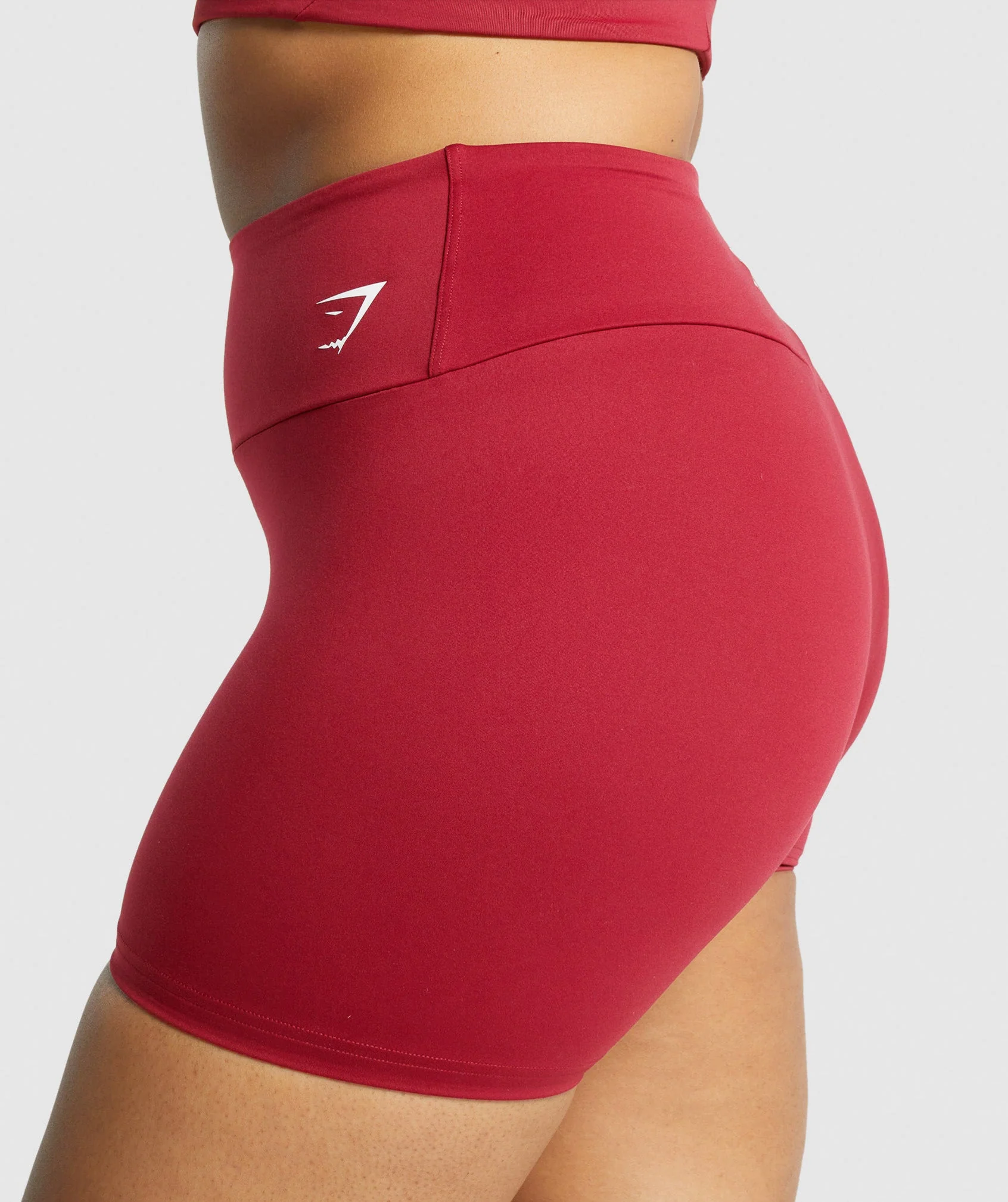 Gymshark Training Shorts - Burgundy - Image 5