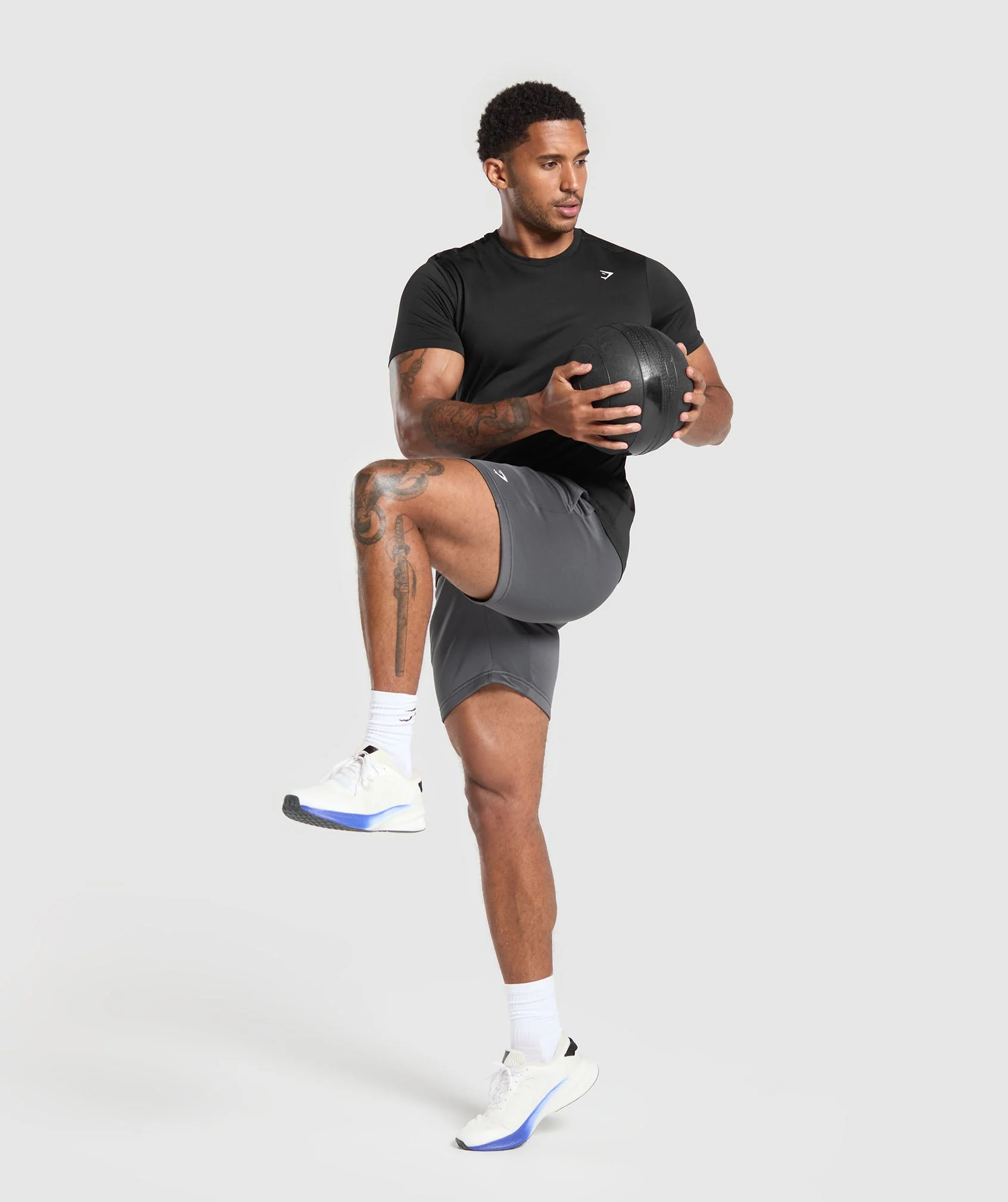 Gymshark Training Shorts - Graphite Grey - Image 4