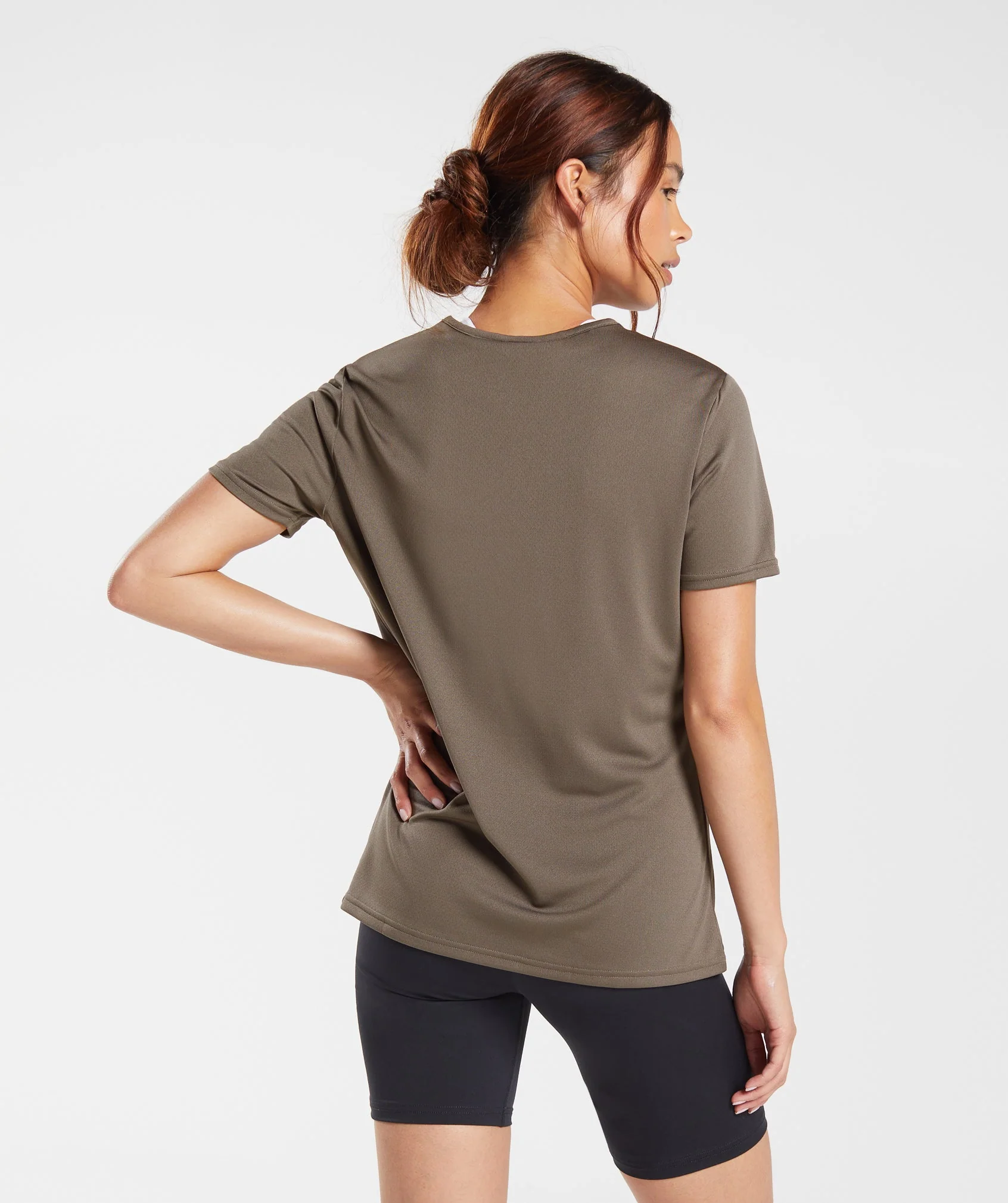 Gymshark Training T-Shirt - Camo Brown - Image 2