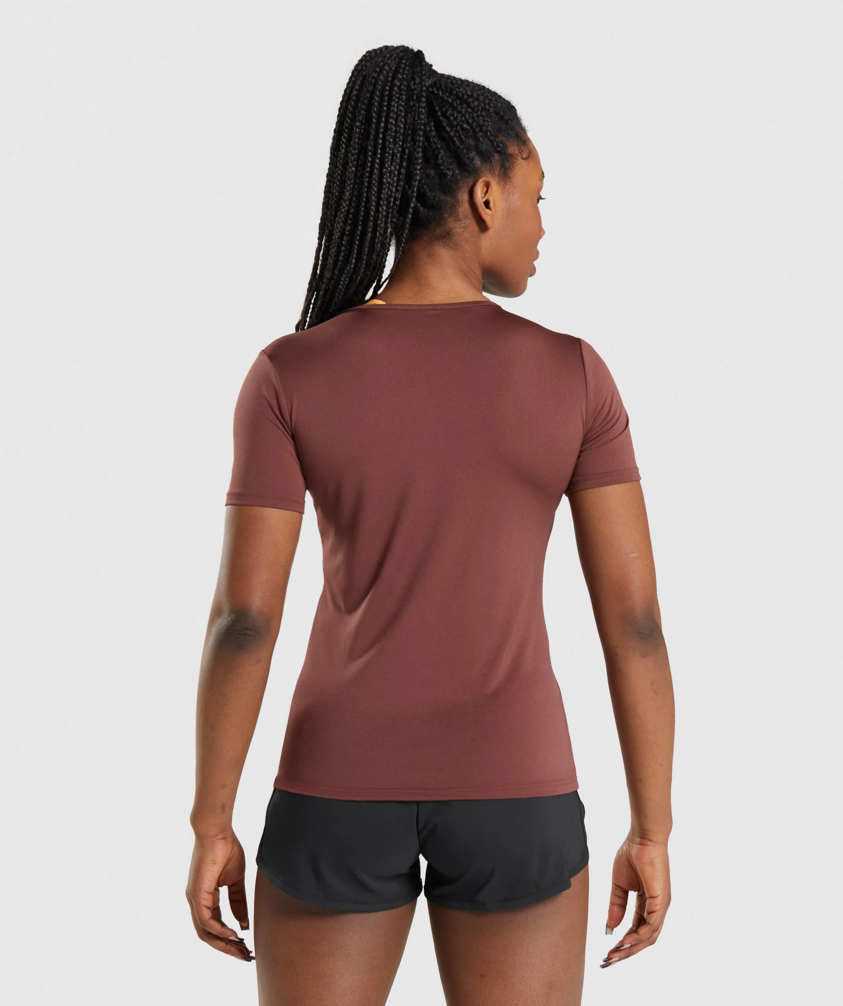 Gymshark Training T-Shirt - Cherry Brown - Image 2