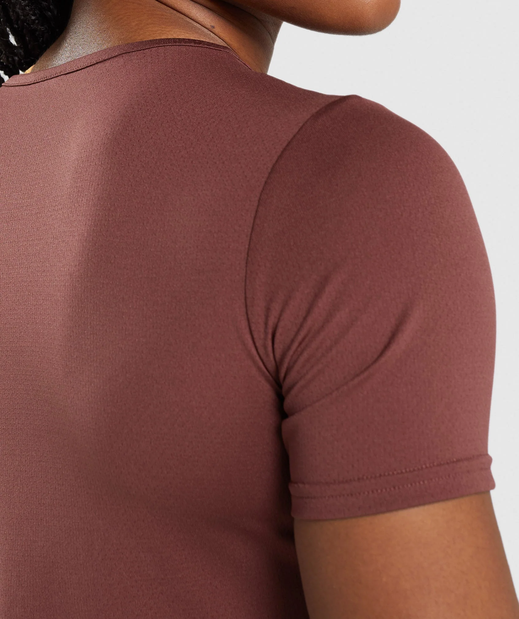 Gymshark Training T-Shirt - Cherry Brown - Image 5