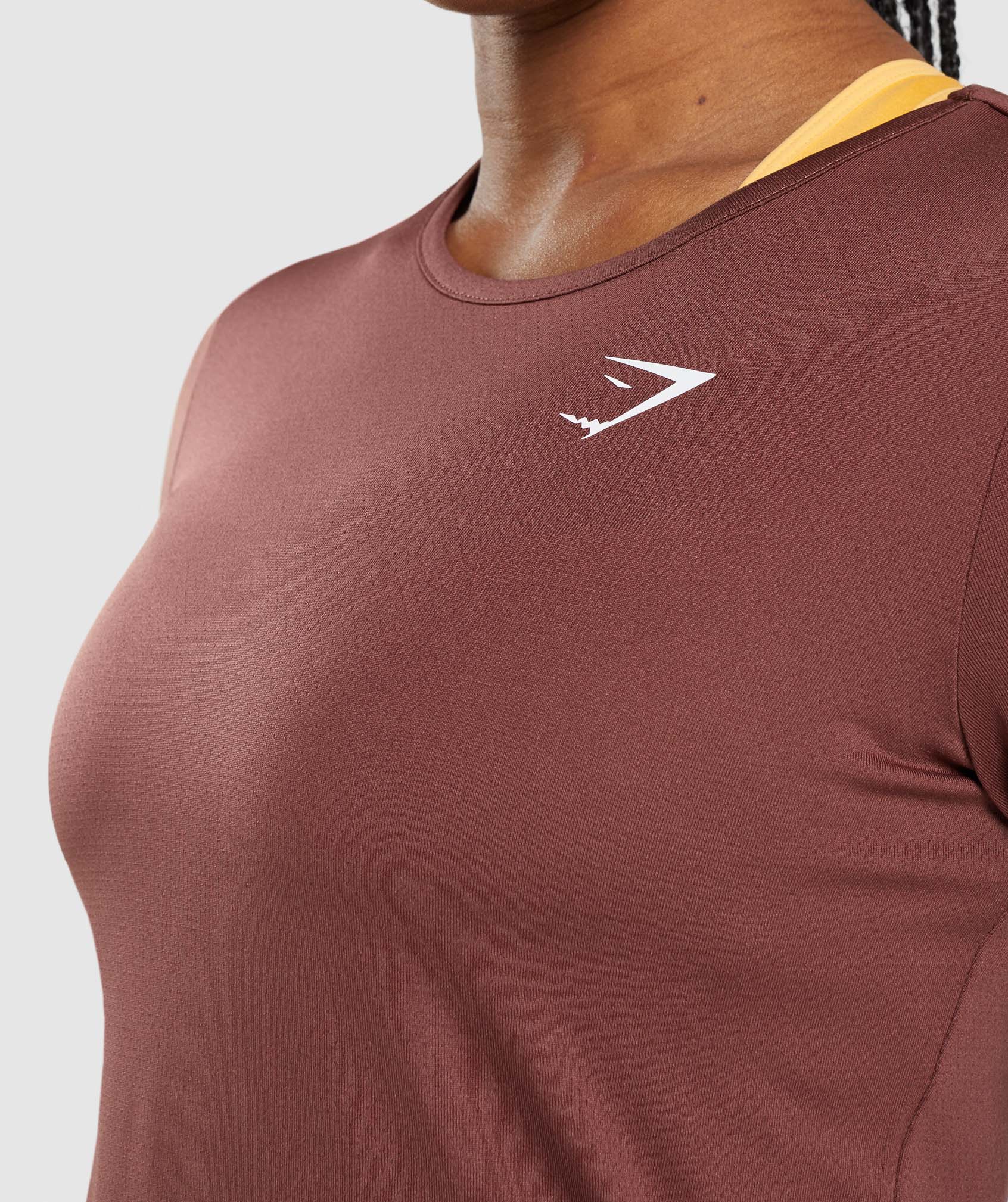 Gymshark Training T-Shirt - Cherry Brown - Image 6