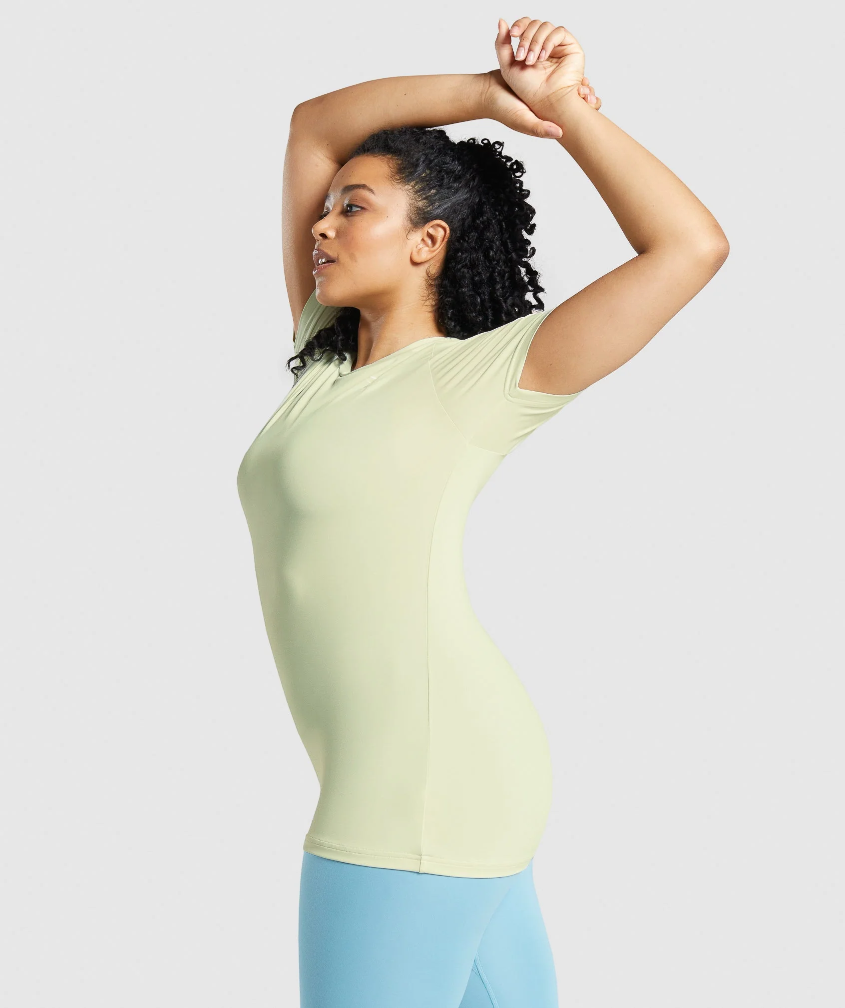 Gymshark Training Tee - Light Green - Image 4