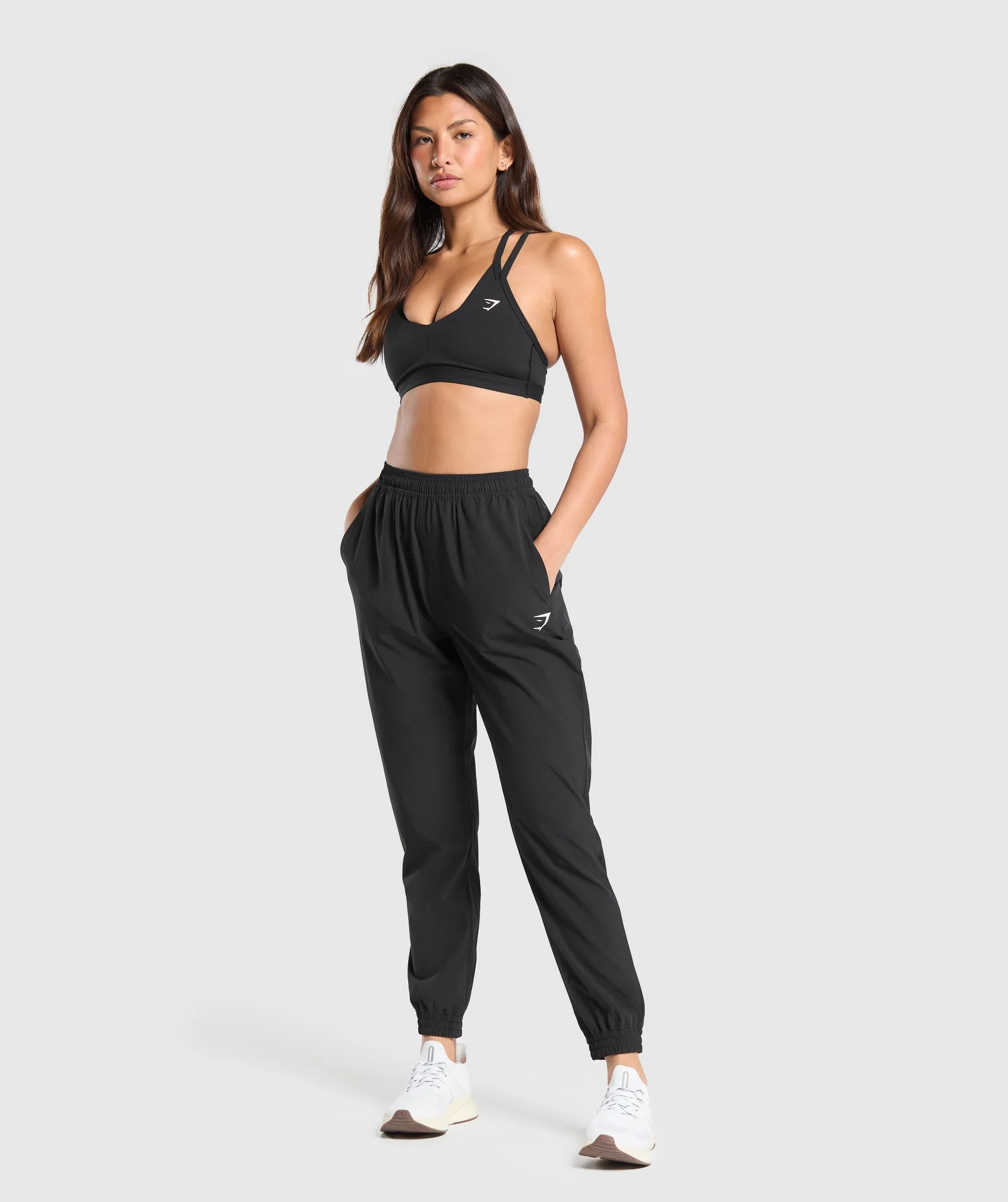 Gymshark Training Woven Joggers - Black - Image 4