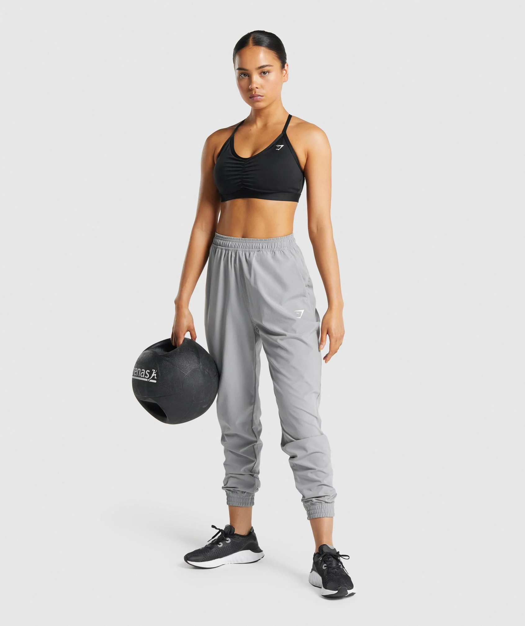 Gymshark Training Woven Joggers - Grey - Image 4