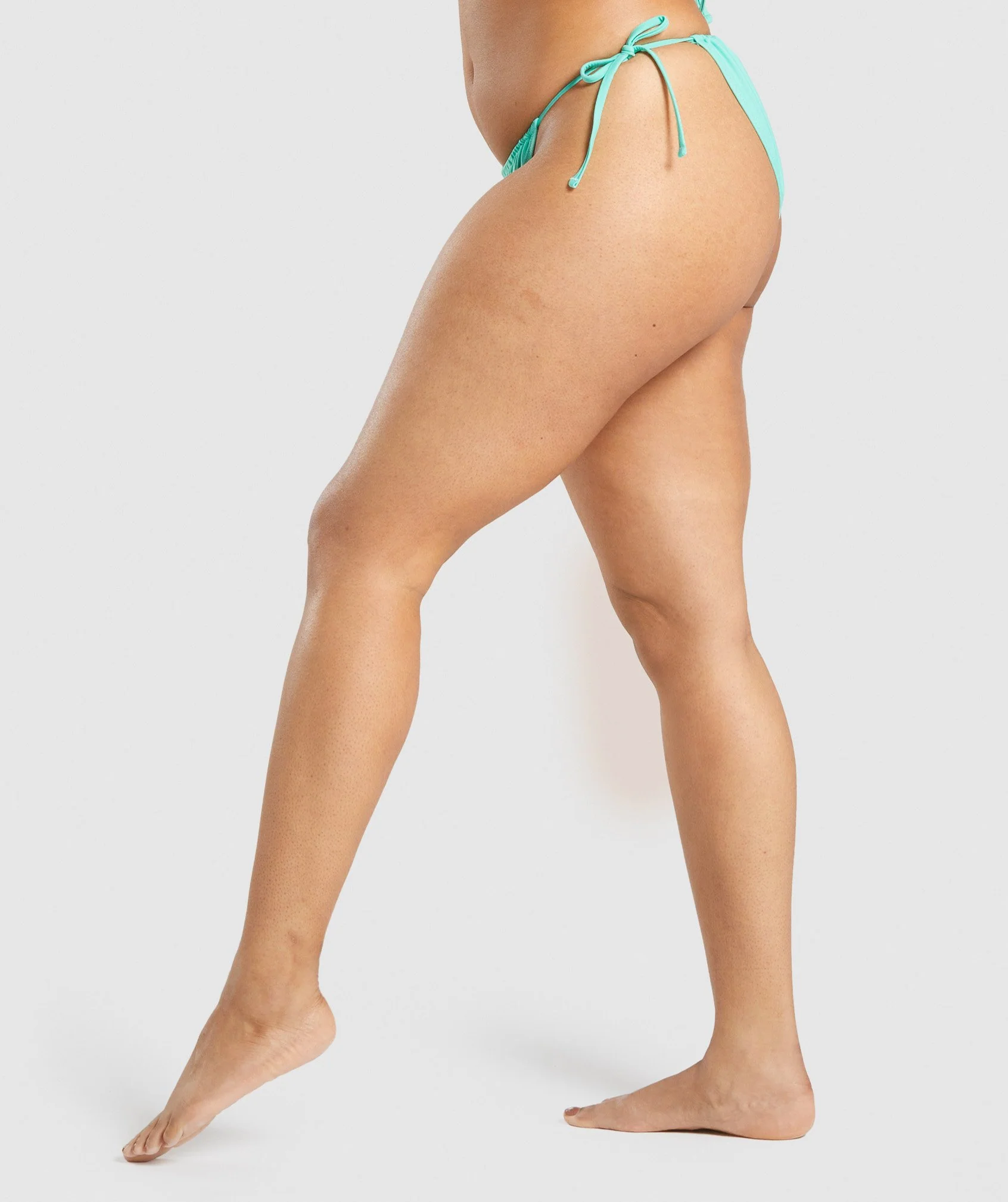 Gymshark Triangle Bikini Bottoms - Turquoise - Image 3