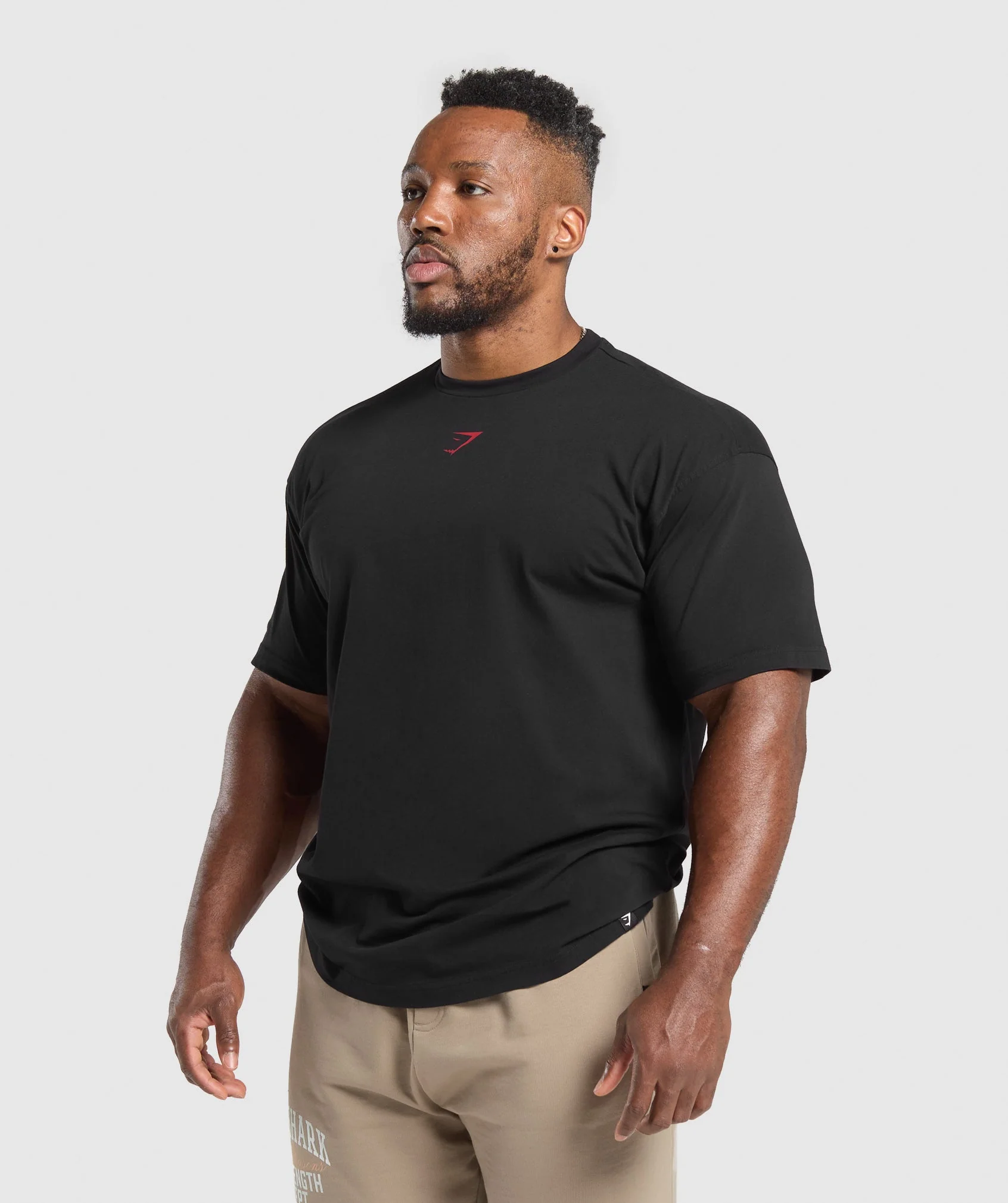 Gymshark Trophy Graphic T-Shirt - Black - Image 3