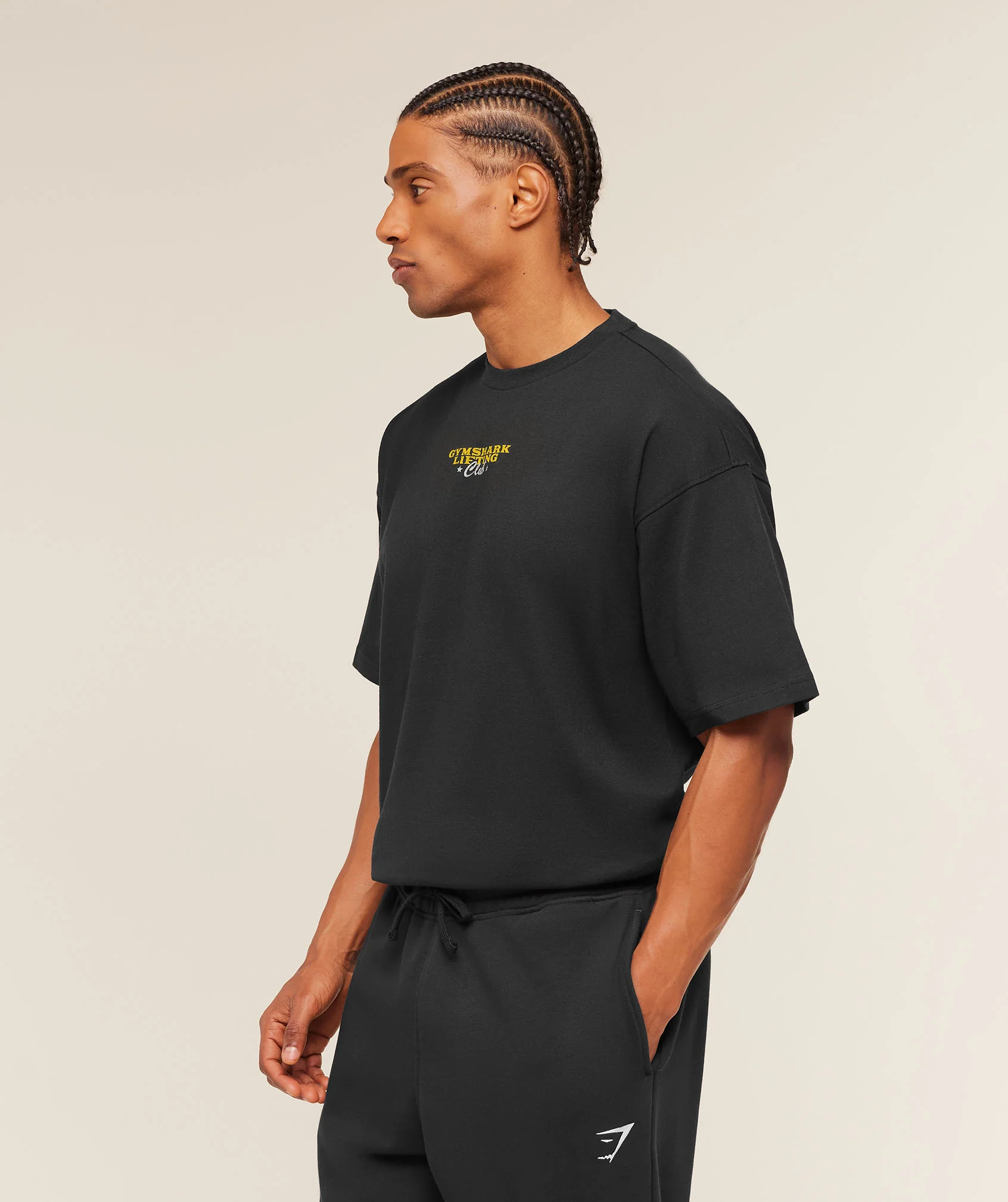 Gymshark Trophy Graphic T-Shirt - Black - Image 3