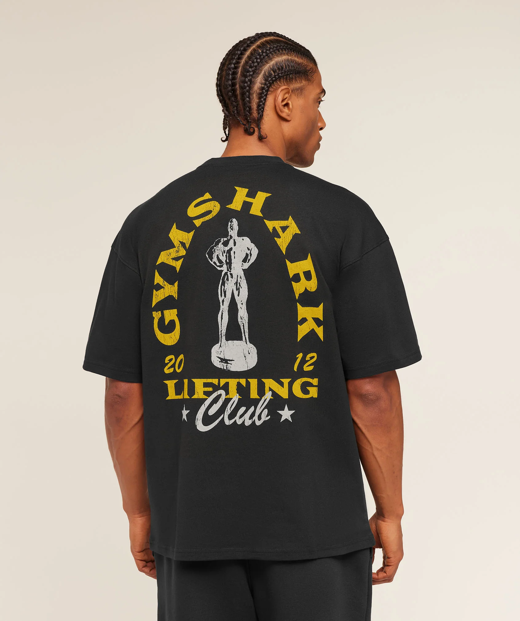 Gymshark Trophy Graphic T-Shirt - Black - Image 5