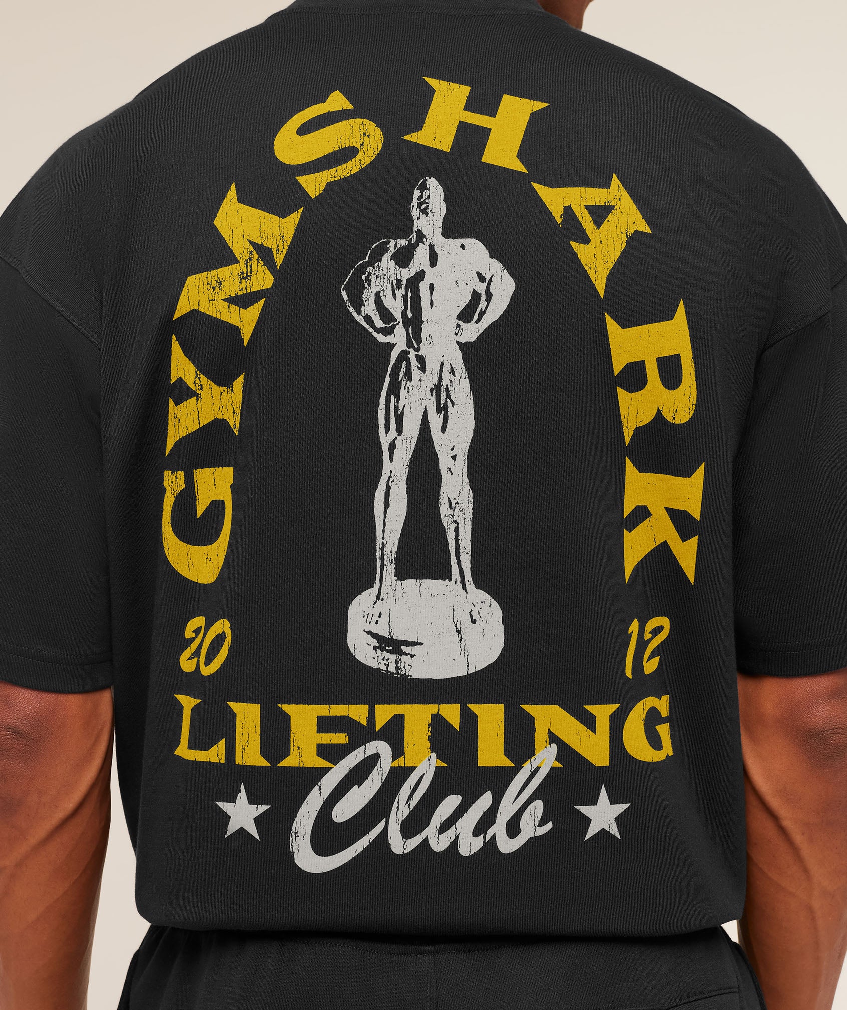 Gymshark Trophy Graphic T-Shirt - Black - Image 6